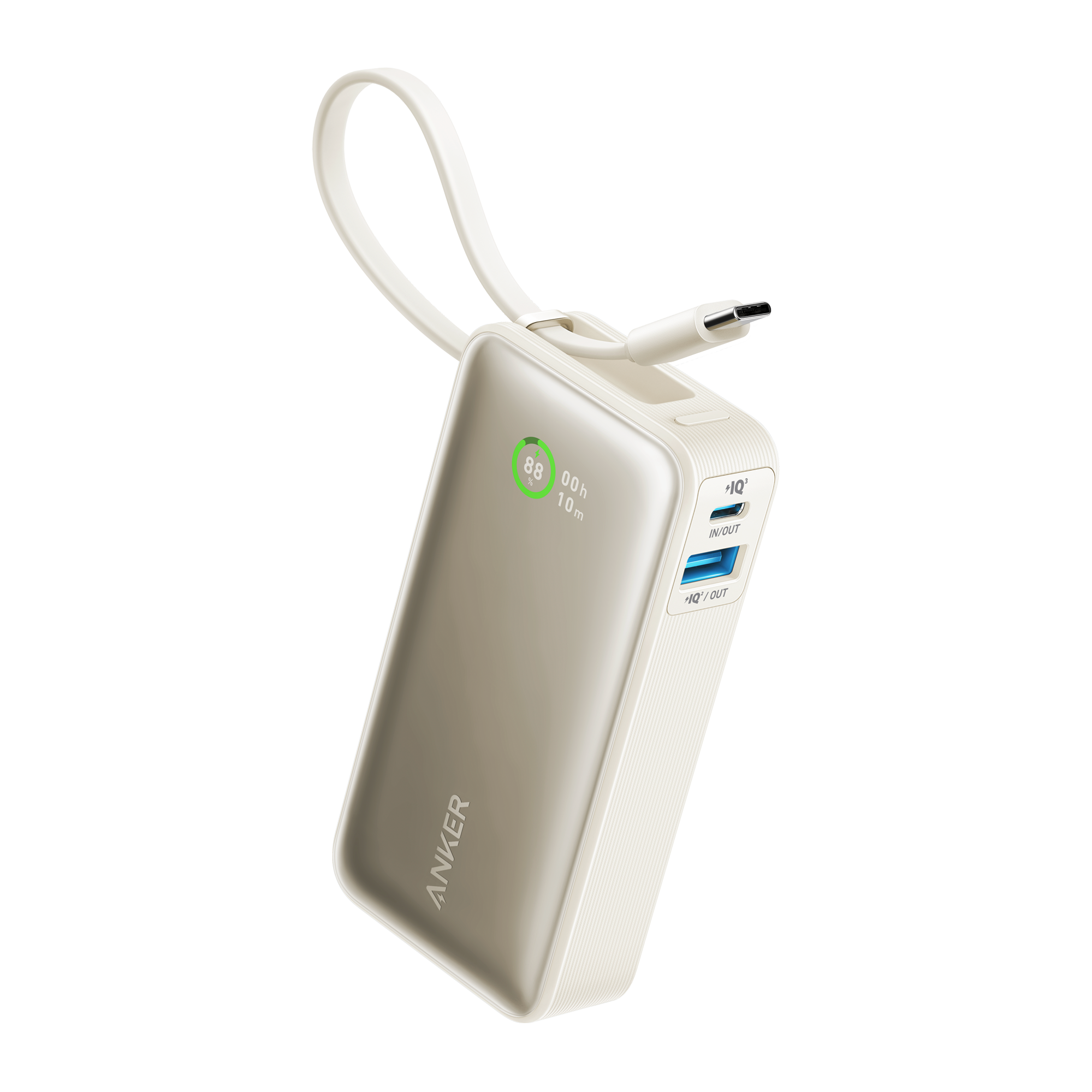 Anker Nano Power Bank (30W, Built-In USB-C Cable), view 7