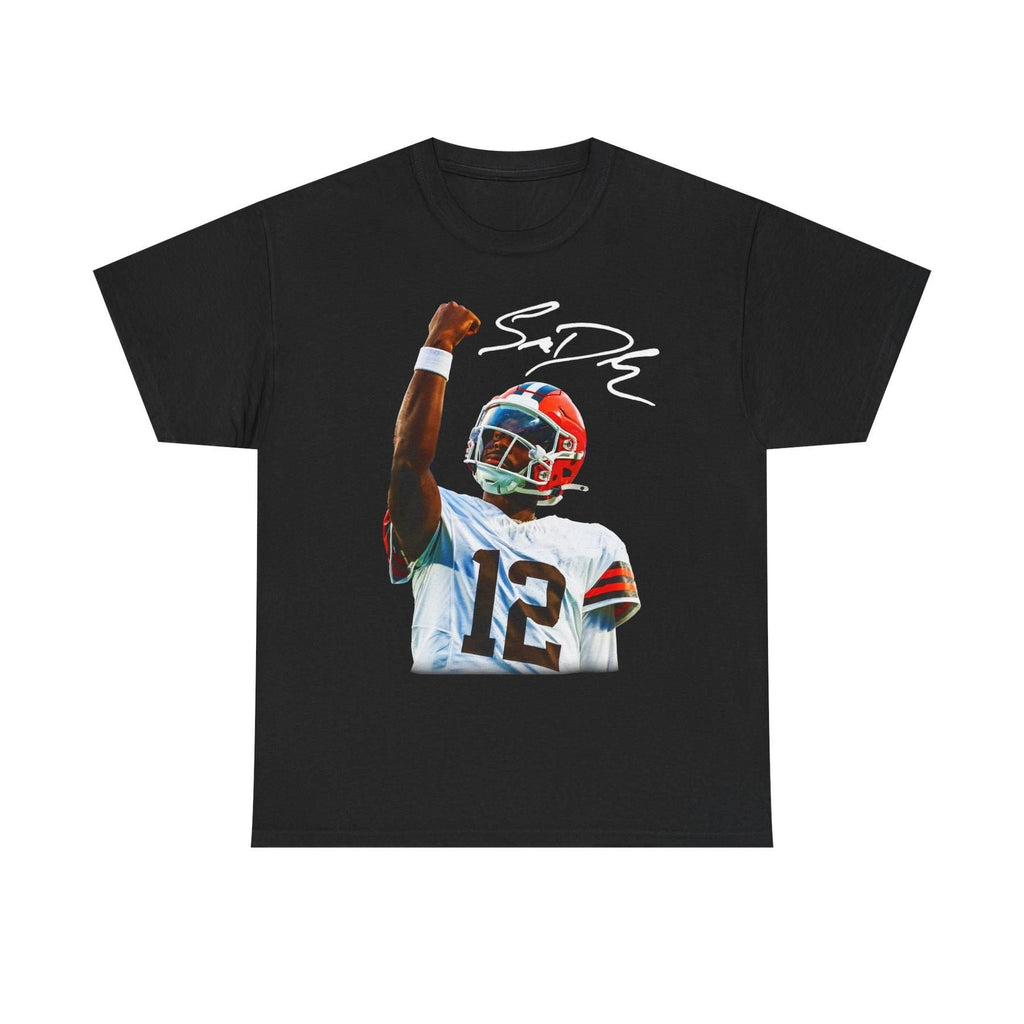 Pasimax Shedeur Sanders 'Celly' T-Shirt — side view