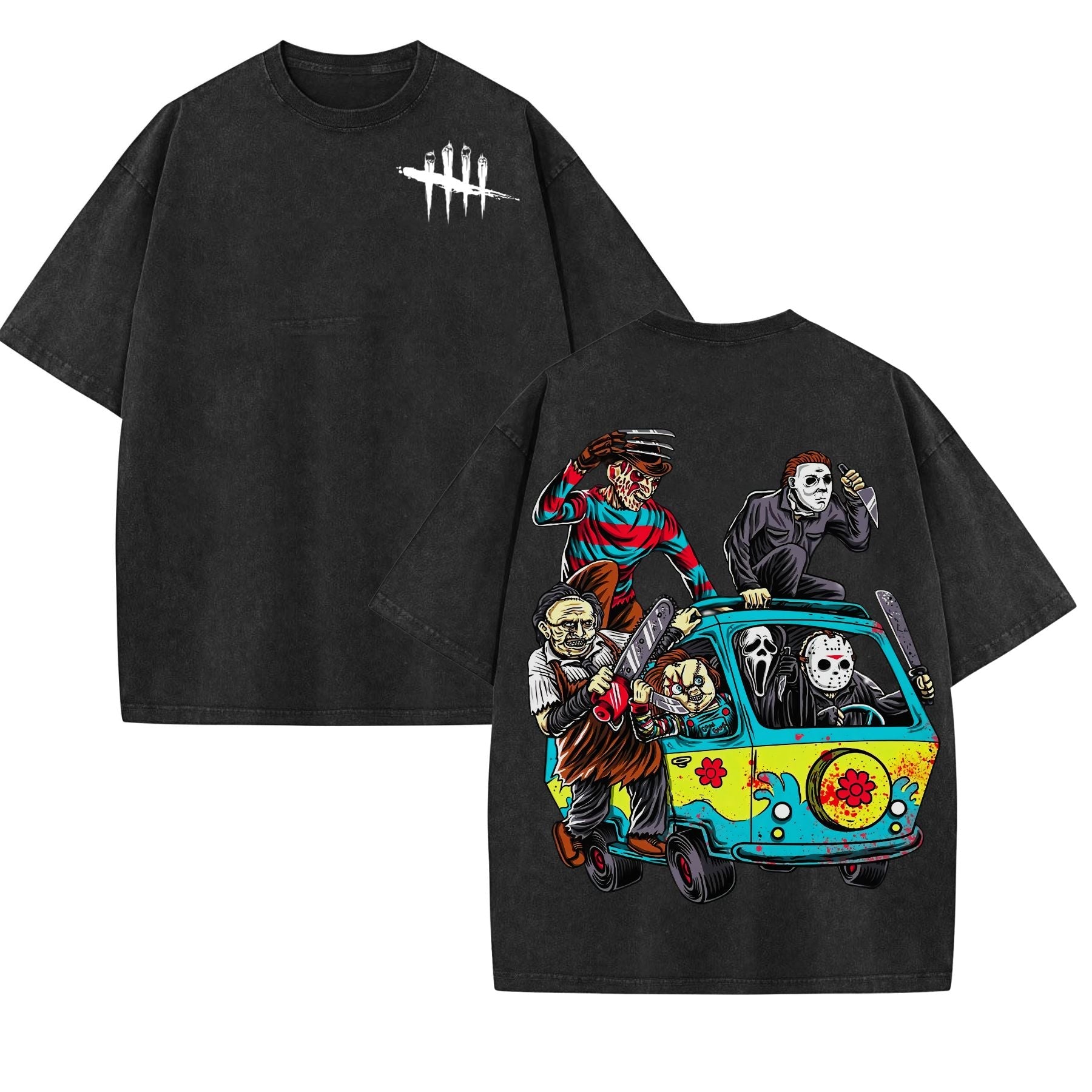 Pasimax Halloween Scary Cartoon Character Print Dead By Daylight — lifestyle context