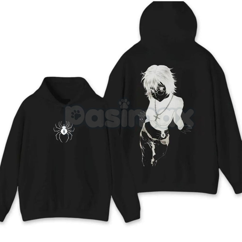 Pasimax Shizuku #8 Phantom Troupe Graphic Tee – Hunter x Hunter Streetwear Hoodie & Double-Sided Vintage Sweatshirt — side vi