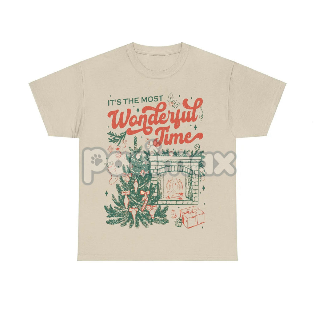 Pasimax "It's The Most Wonderful Time" Christmas Shirt — lifestyle context
