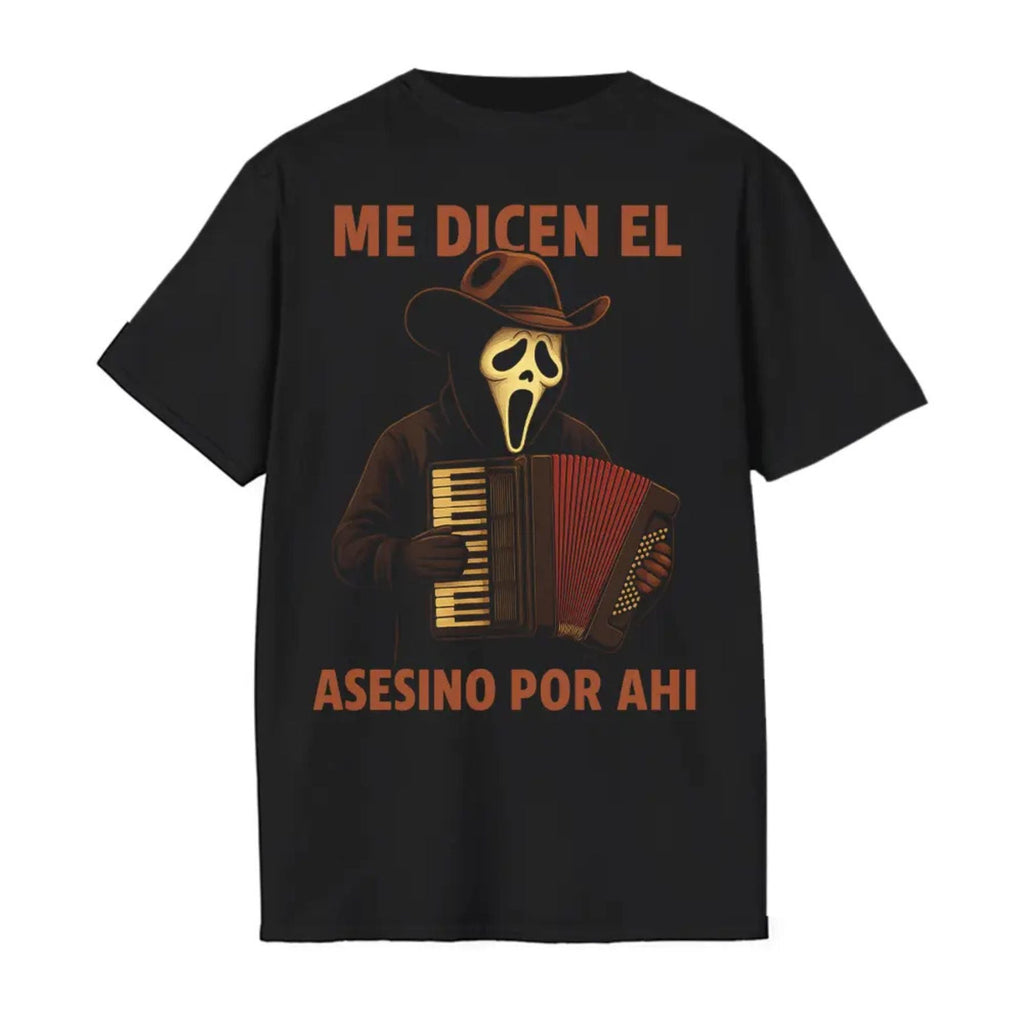 Pasimax "Me Dicen El Asesino Por Ahi" T-Shirt — lifestyle context