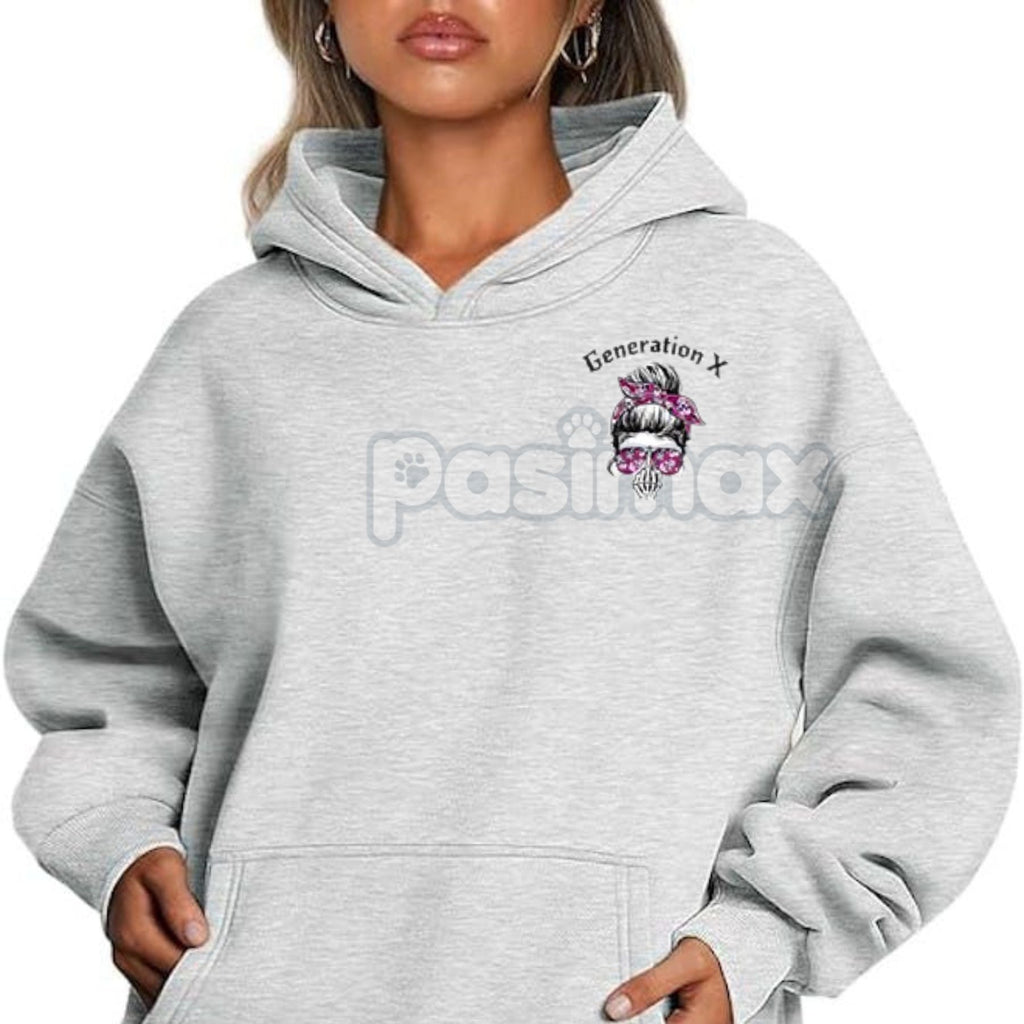 Pasimax Generation Skull Hoodie — side view