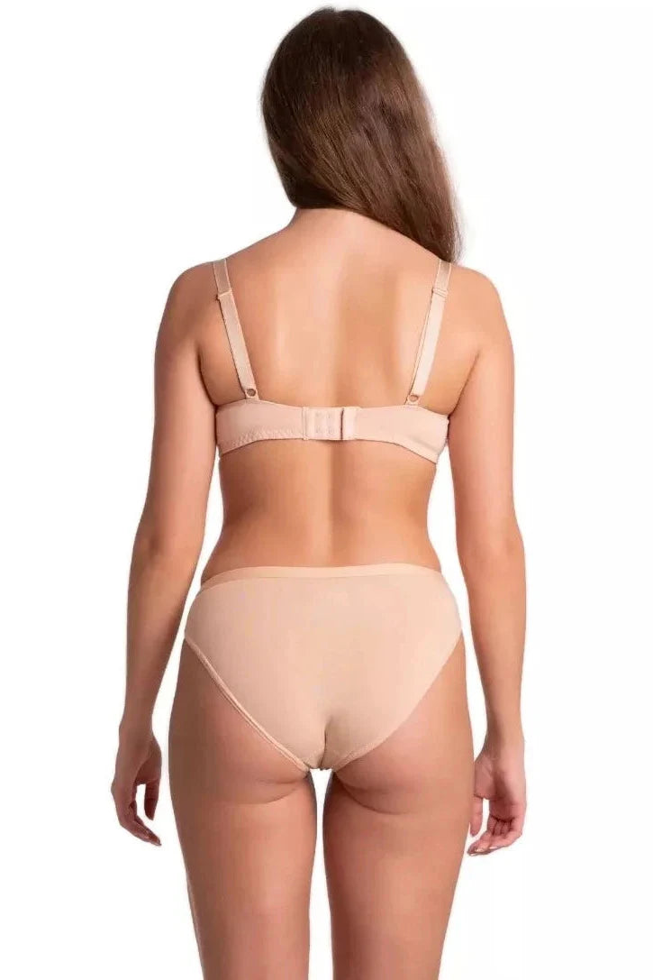 TheRanok.com Cotton Panties Milavitsa 265430 - Medium-Waisted Slip — back view
