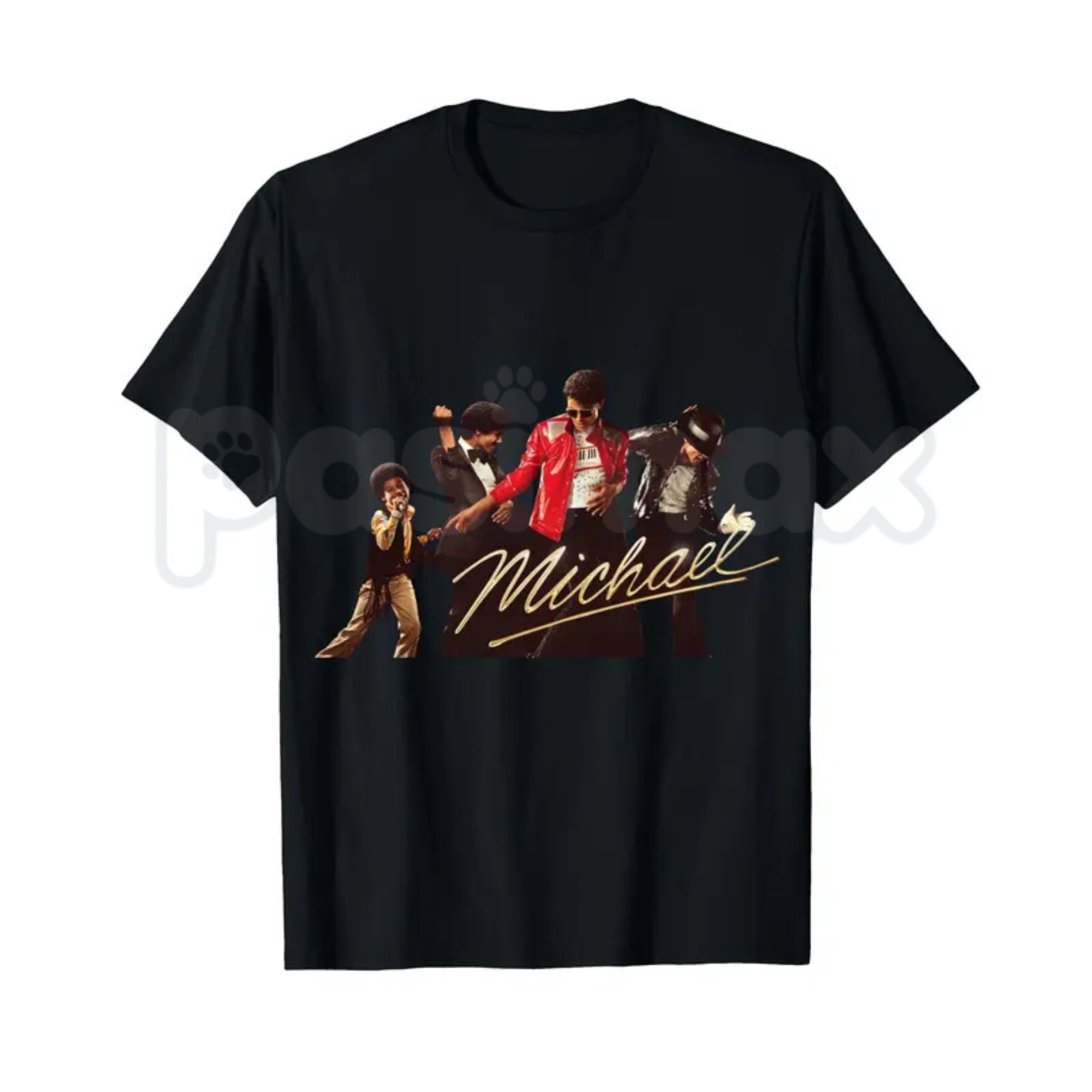 Michael Jackson Iconic Pose Signature T-Shirt – Retro King of Pop Graphic Tee