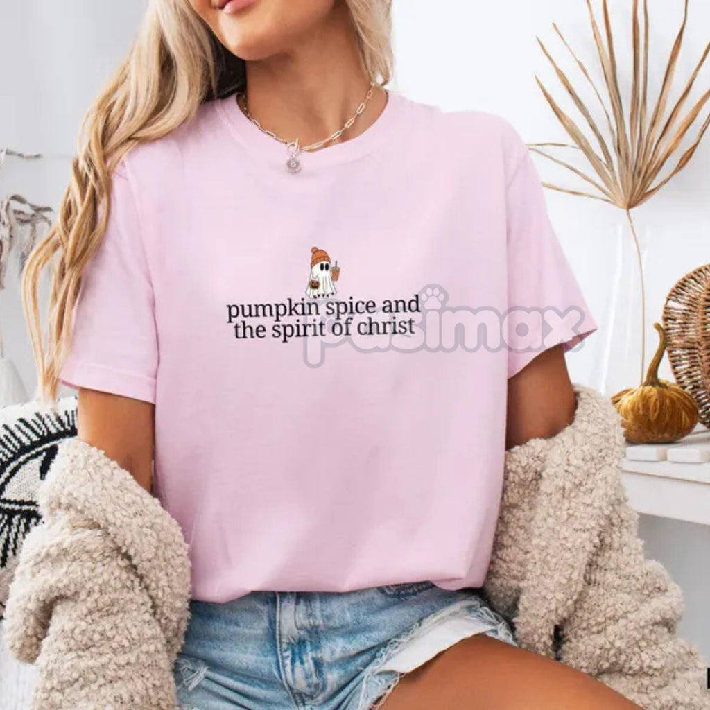 Pasimax 'Boo-lieve In Jesus' Christian Halloween Shirt — side view