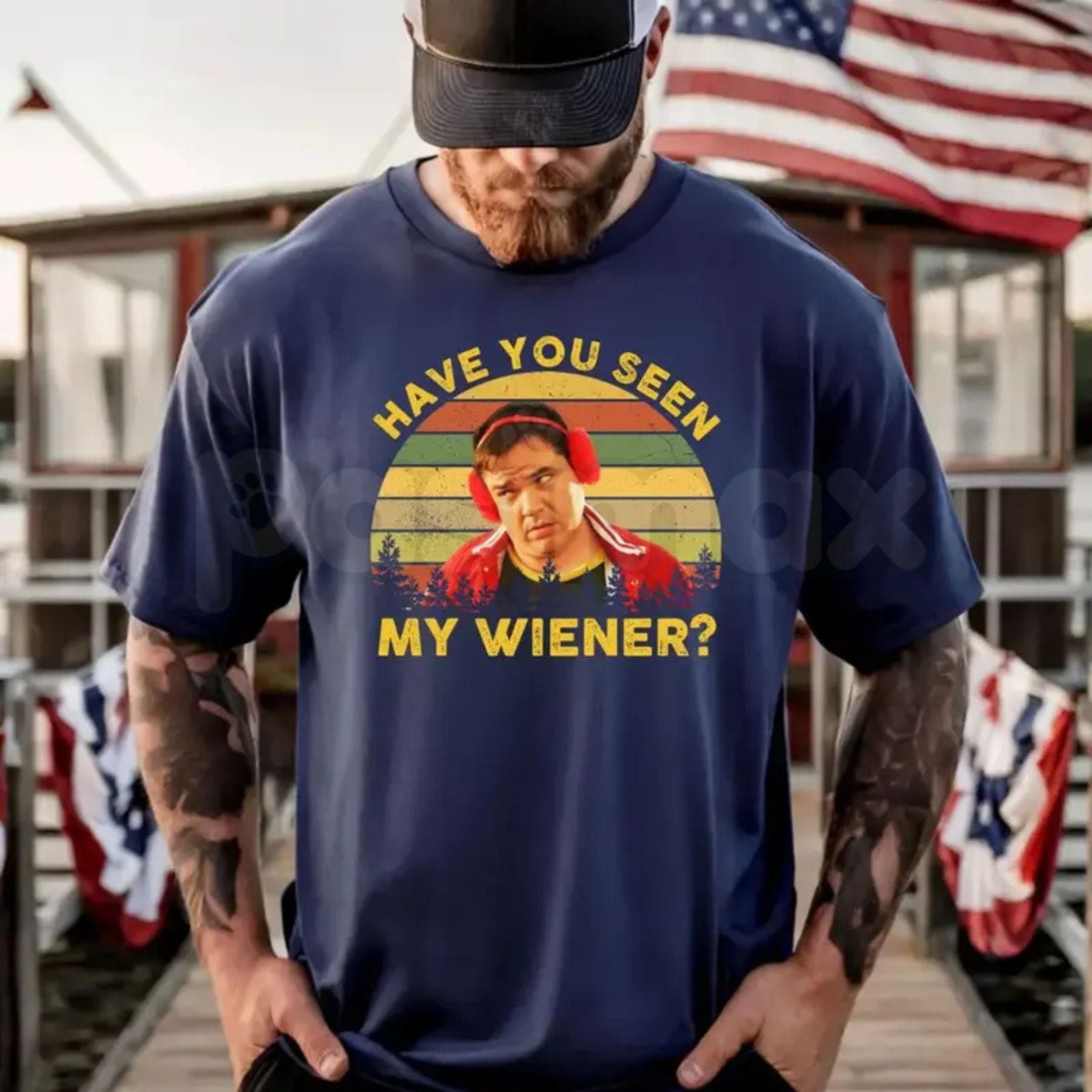 "Something About Mary" Have You Seen My Wiener T-Shirt – Funny 90s Comedy Movie Graphic Tee, Premium 100% Cotton Warren Quote Top, Soft Lived-In Heavyweight Sarcastic Nostalgia Shirt, Made in USA