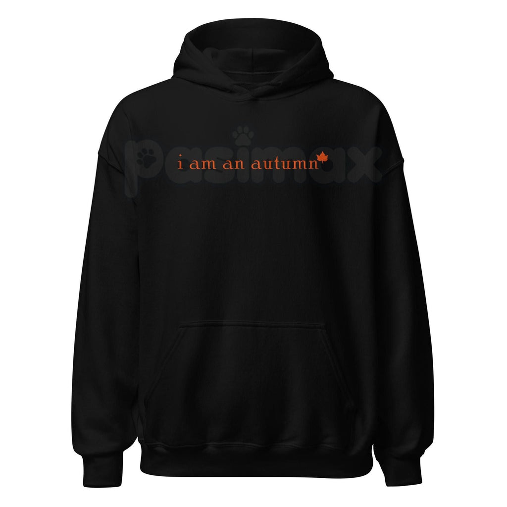 Pasimax "I Am An Autumn" Embroidered Unisex Hoodie — side view