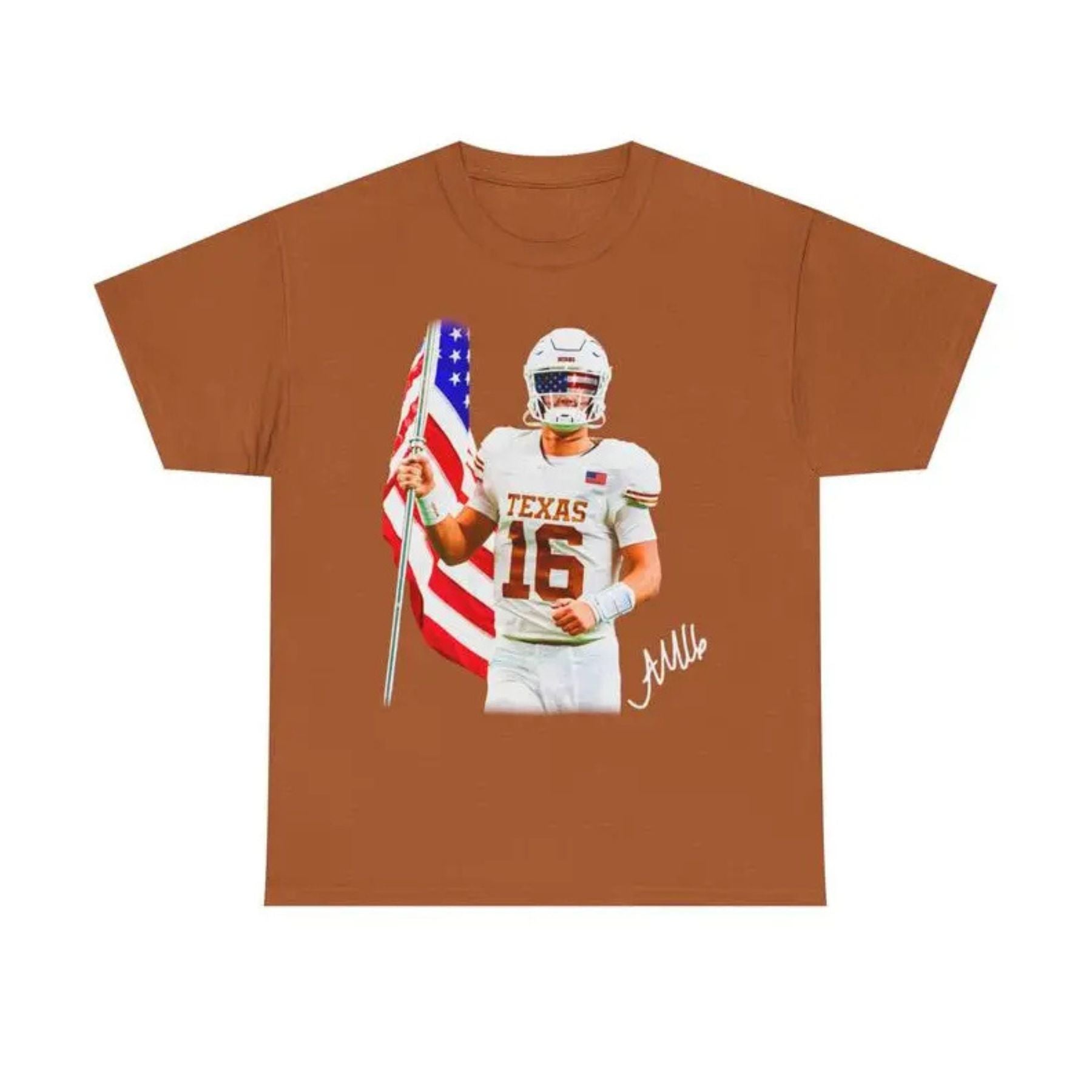 Pasimax Arch Manning USA T-Shirt — side view
