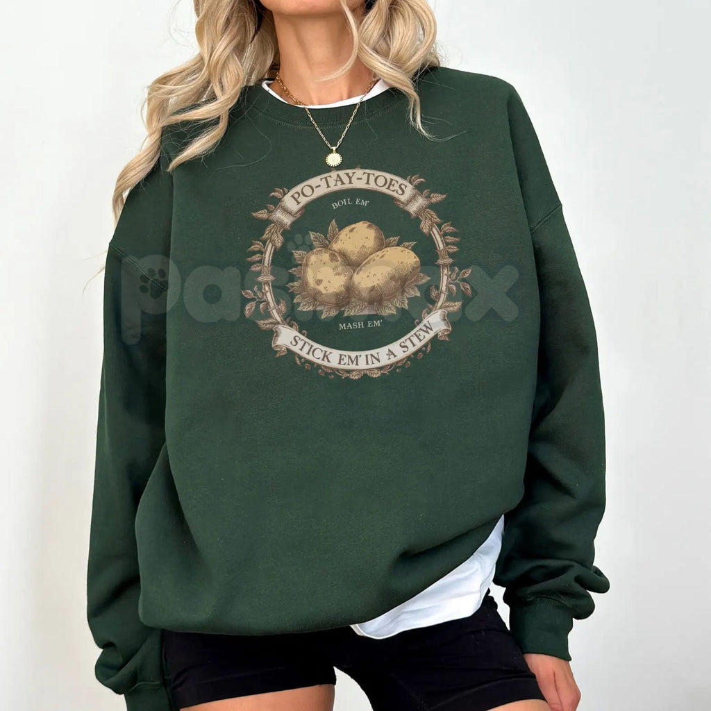 Pasimax Not All Who Wander Are Lost Lord of the Rings Sweatshirt | Inspirational Tolkien Quote Graphic Tee | Fantasy Traveler