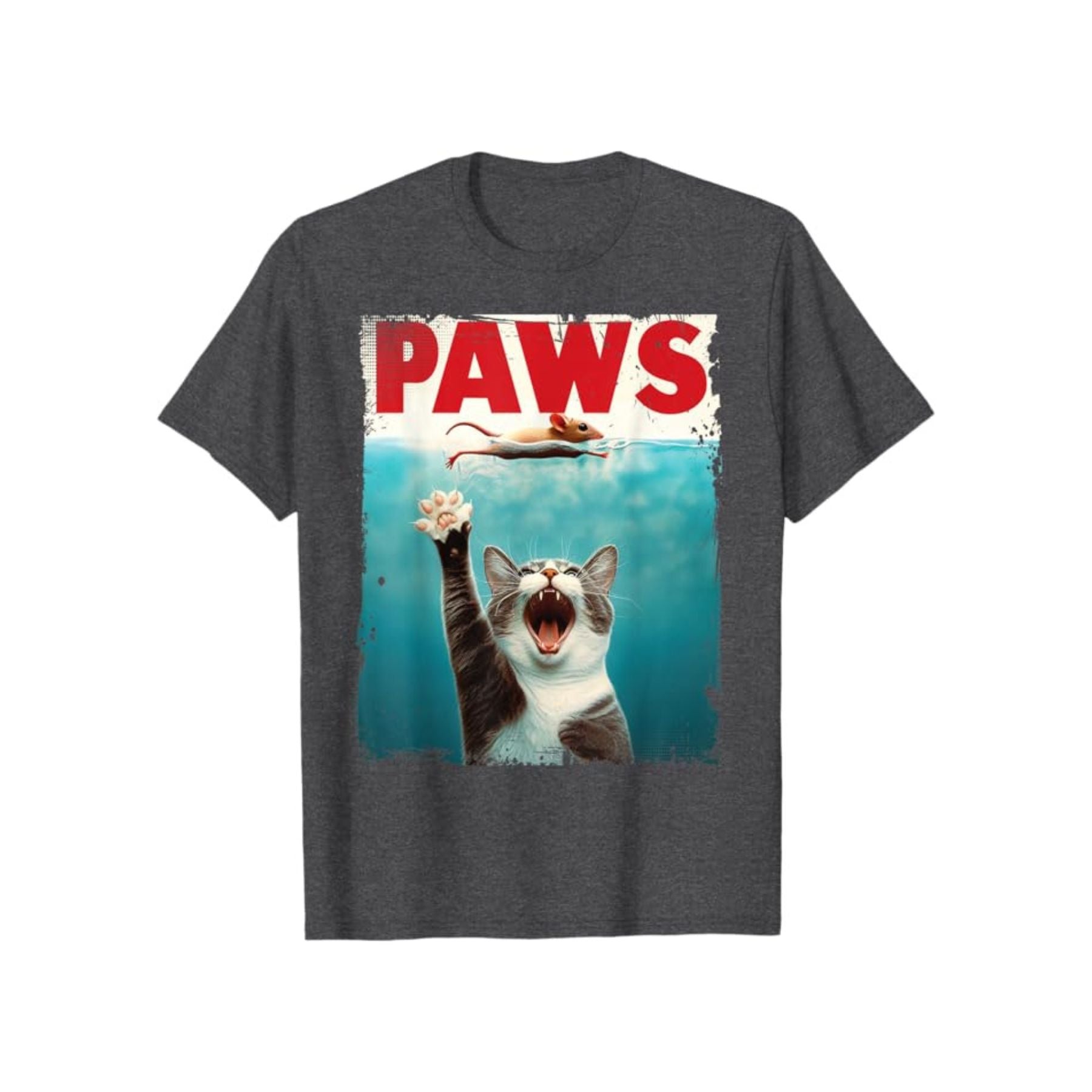 Pasimax "PAWS" Parody T-Shirt — side view