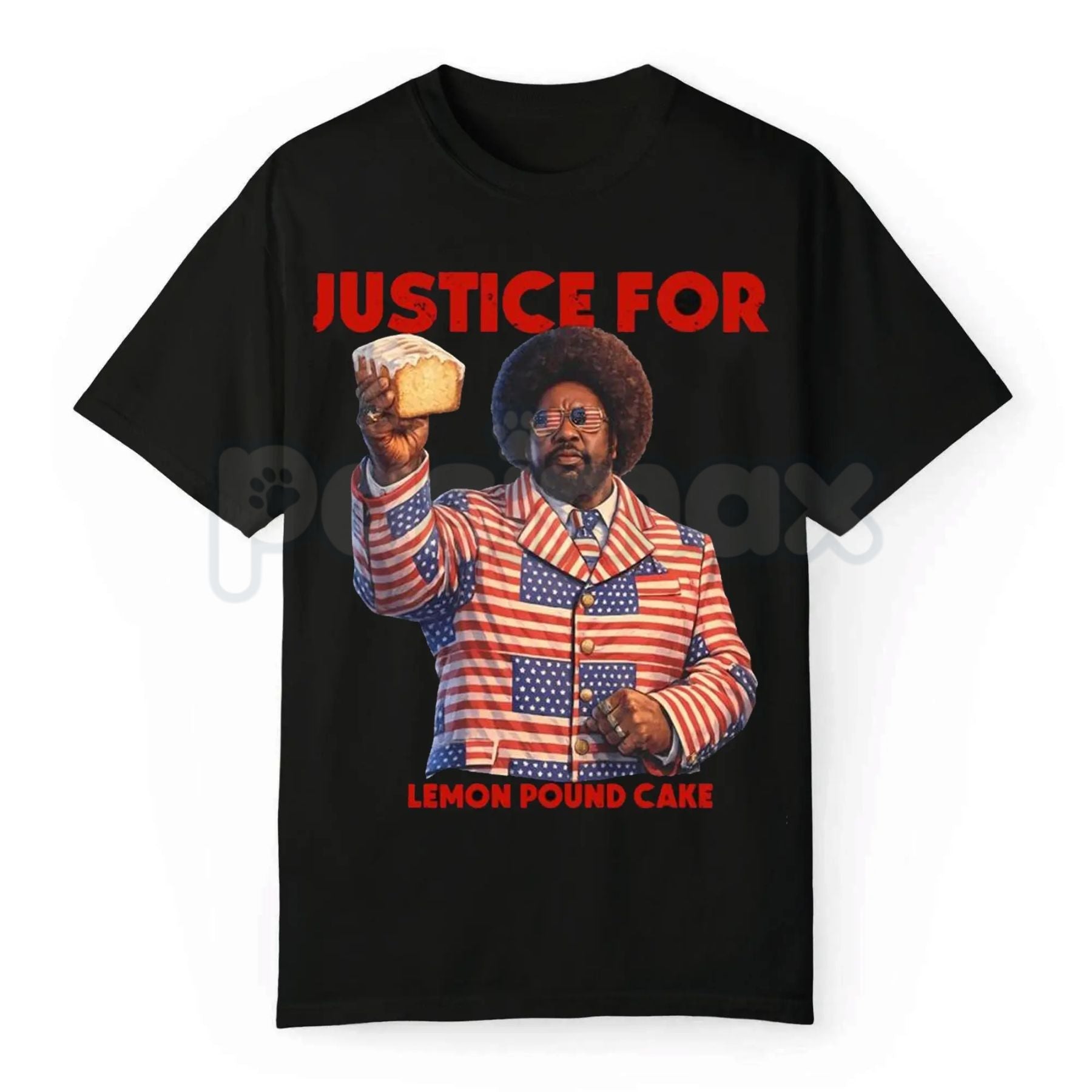 Pasimax Afroman "Adams County" Lemon Pound Cake T-Shirt — side view