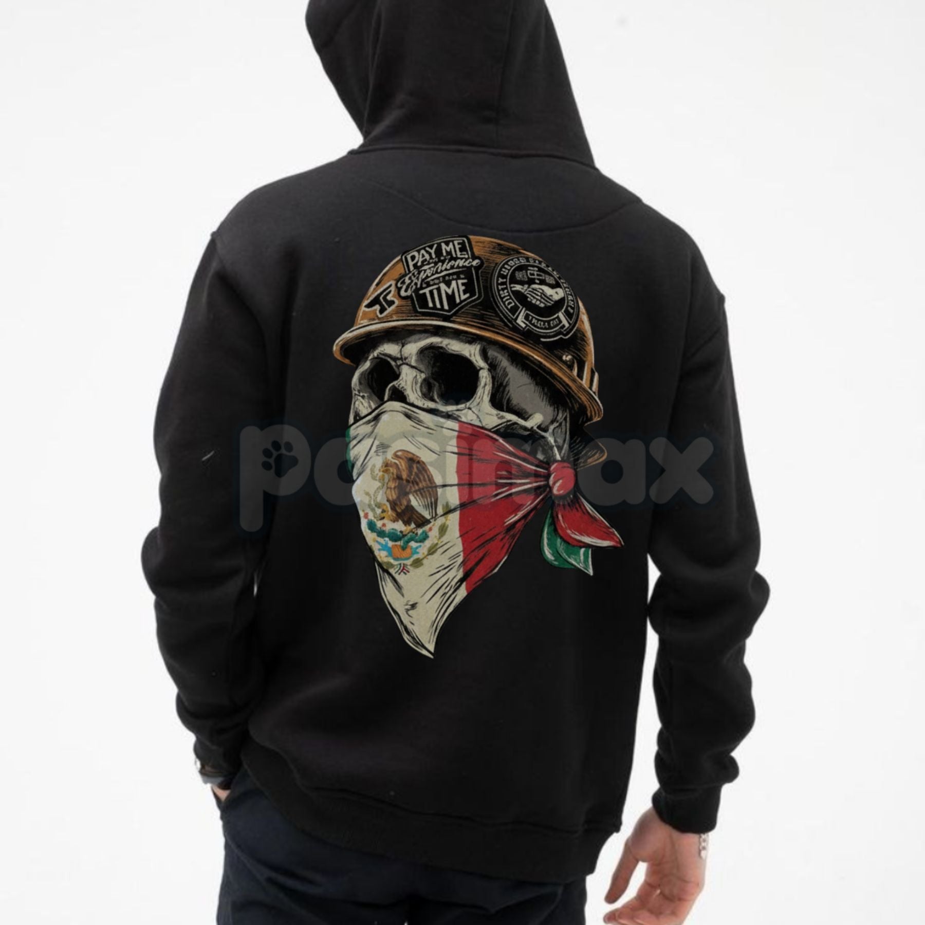 Pasimax "Pay Me For My Experience, Not My Time" Hoodie – Professional Slogan Pullover, Value & Skill Statement Apparel, Unise