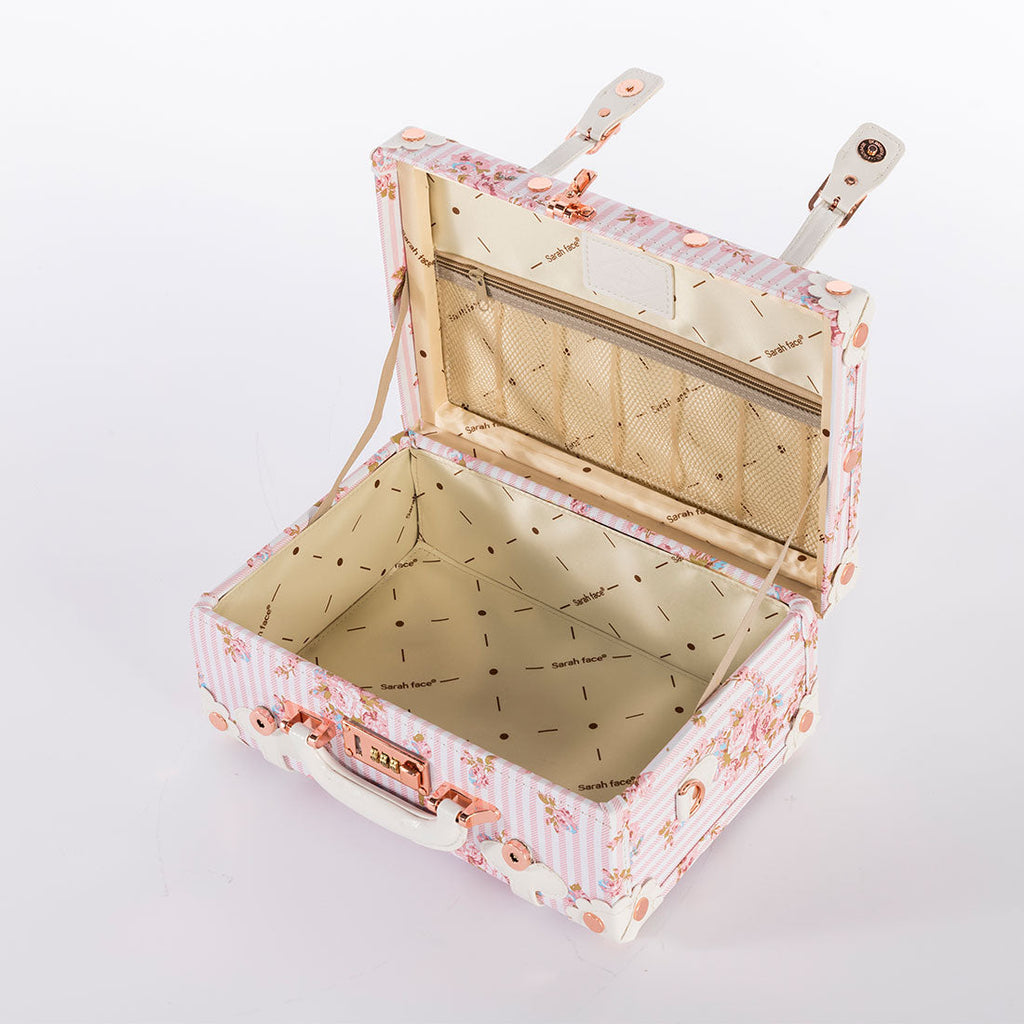 SarahFace Train Case - Pink Floral's
