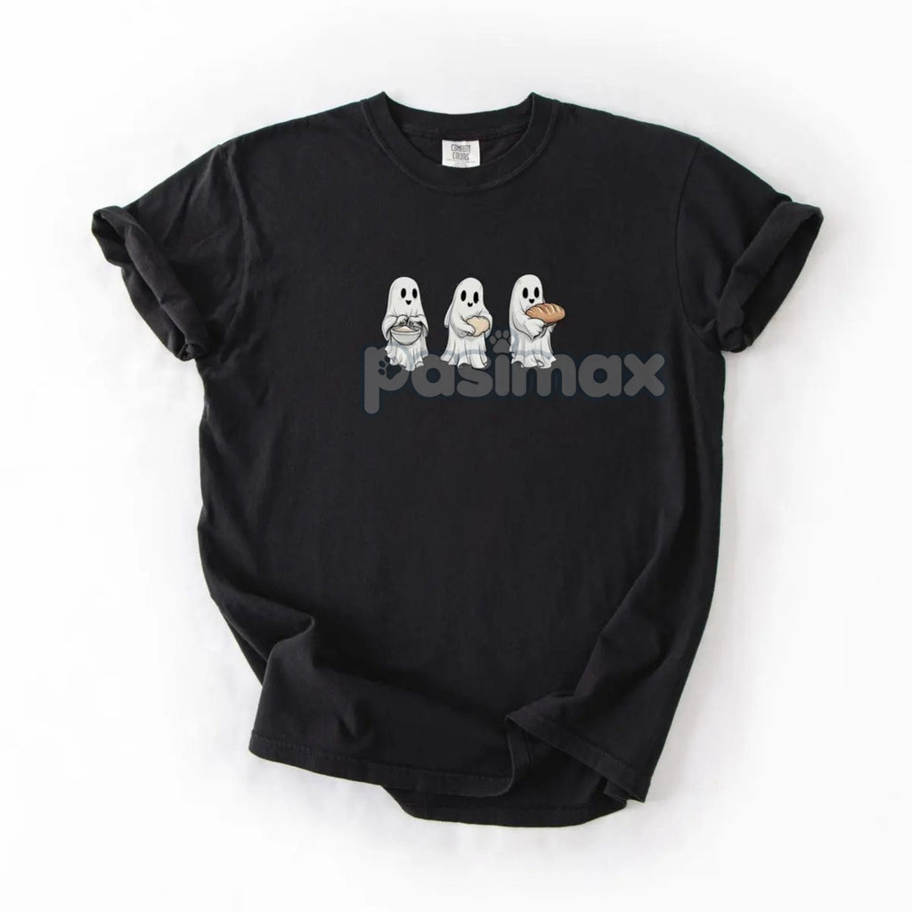 Pasimax Sourdough Baker Ghost T-shirt — side view