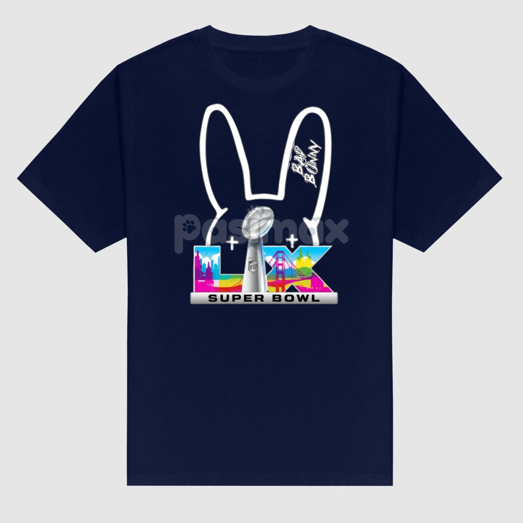 Pasimax Bunny Ears Graphic T-Shirt — side view