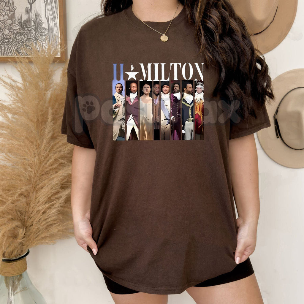 Pasimax Hamilton 10th Anniversary "Legacy" T-Shirt - The Revolution Continues Graphic Tee, Broadway Musical Collector's Editi