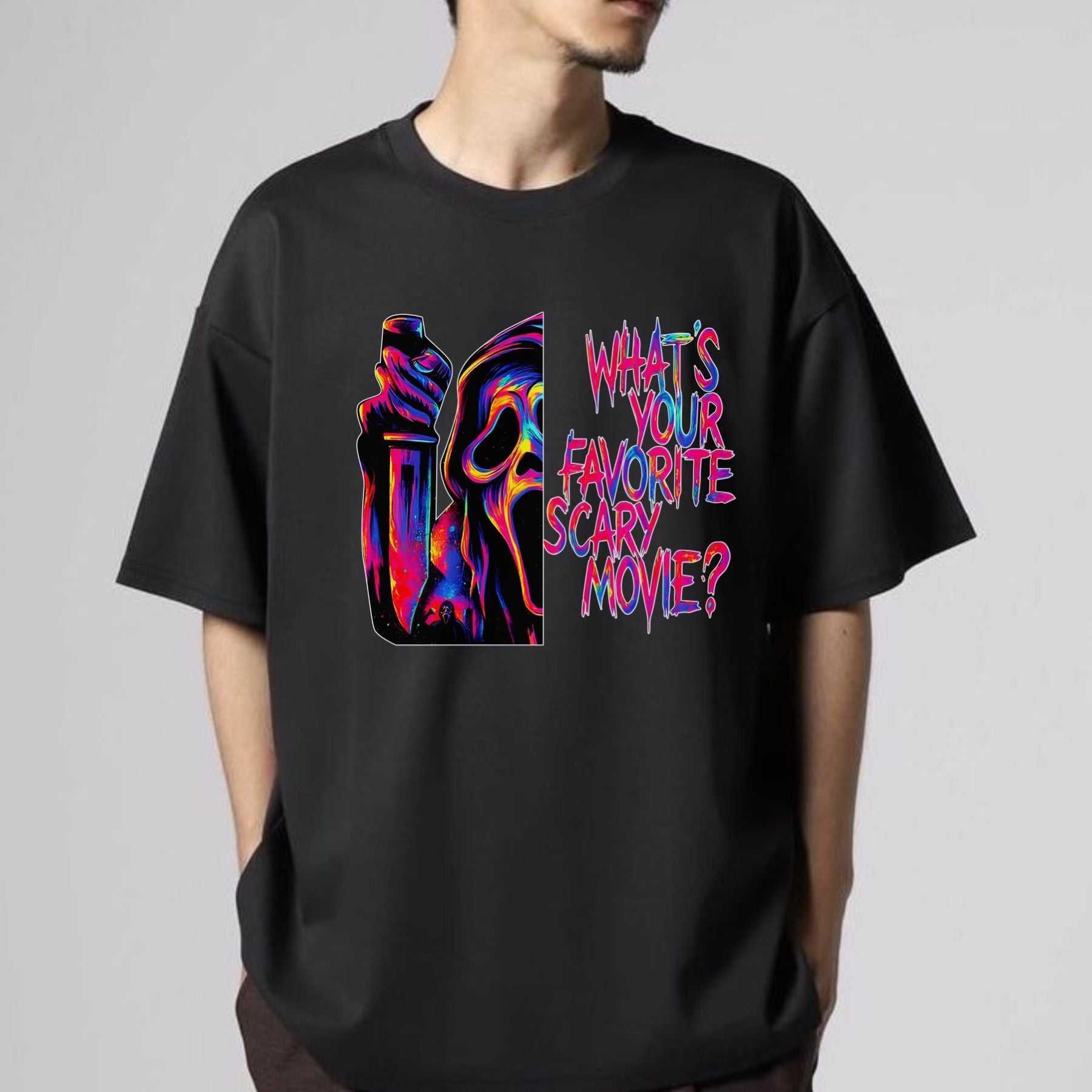Pasimax Ghostface T-Shirt — side view