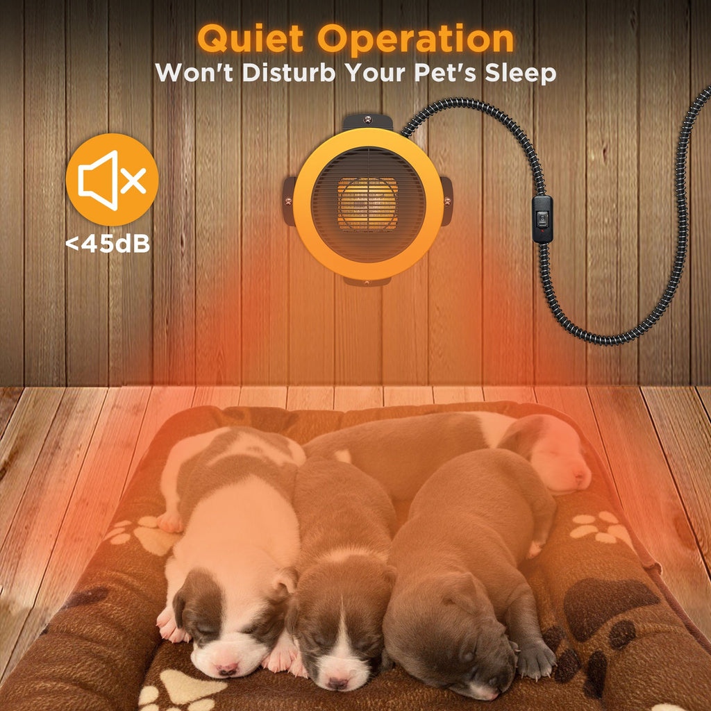 (Open Box) Neighborhood DH400A Dog House Heater – TURBRO, view 4