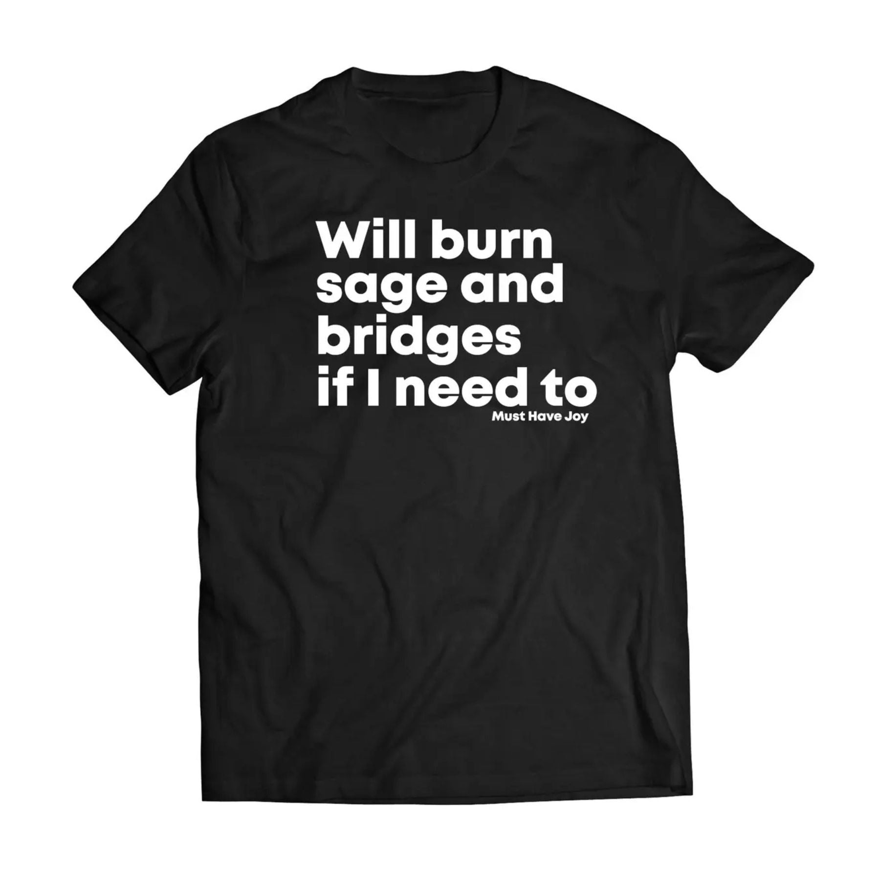 Pasimax "Will Burn Sage and Bridges" T-Shirt — side view