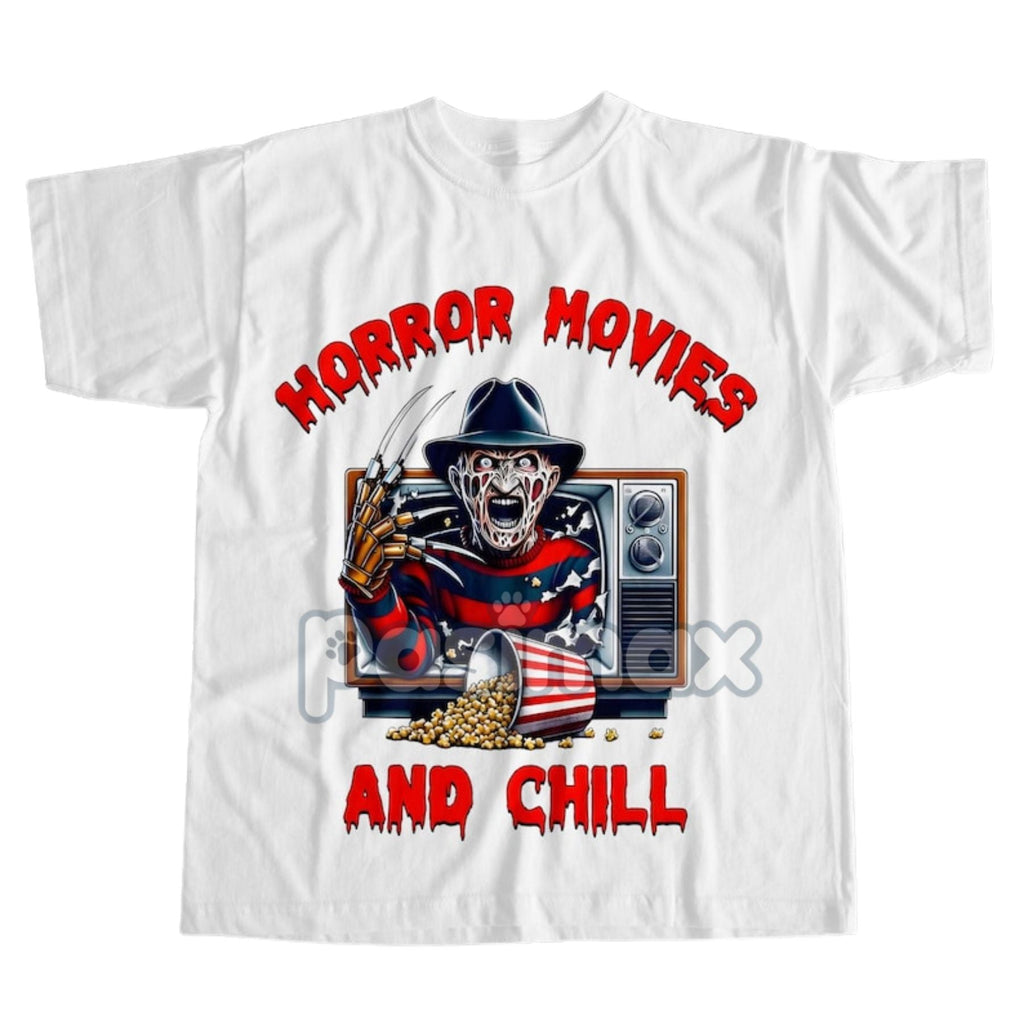 Pasimax Halloween Horror Anime T-Shirt — back view