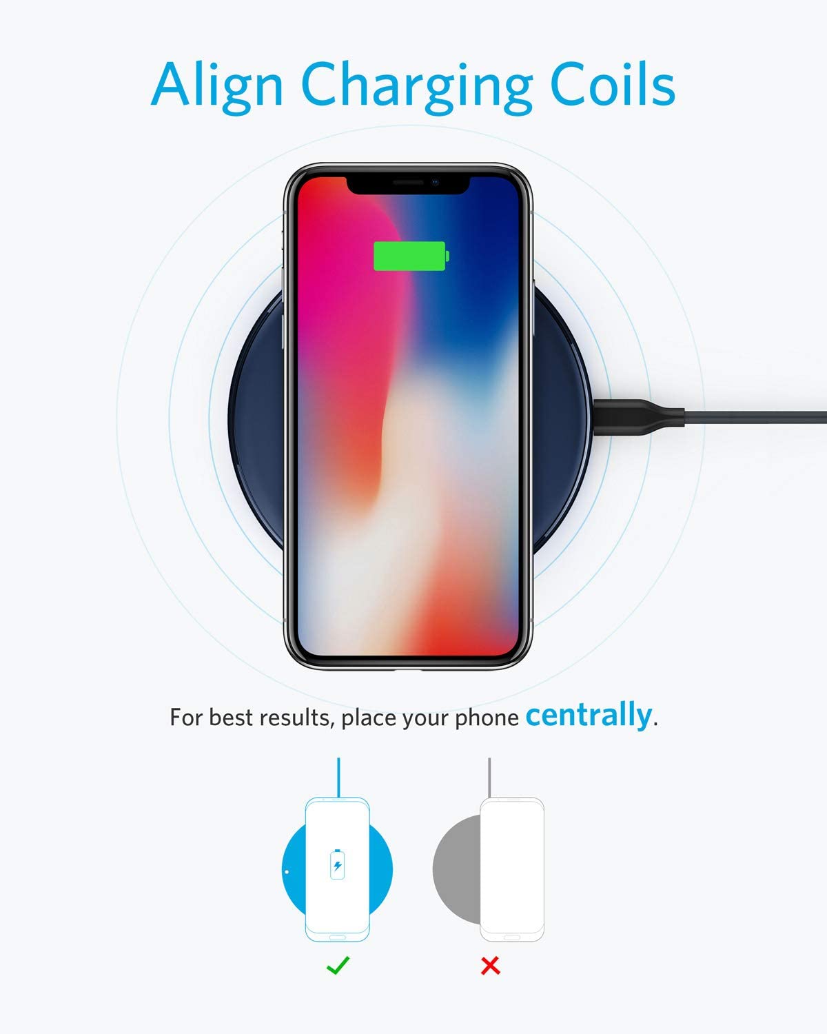 Anker <b>313</b> Wireless Charger (Pad), view 11