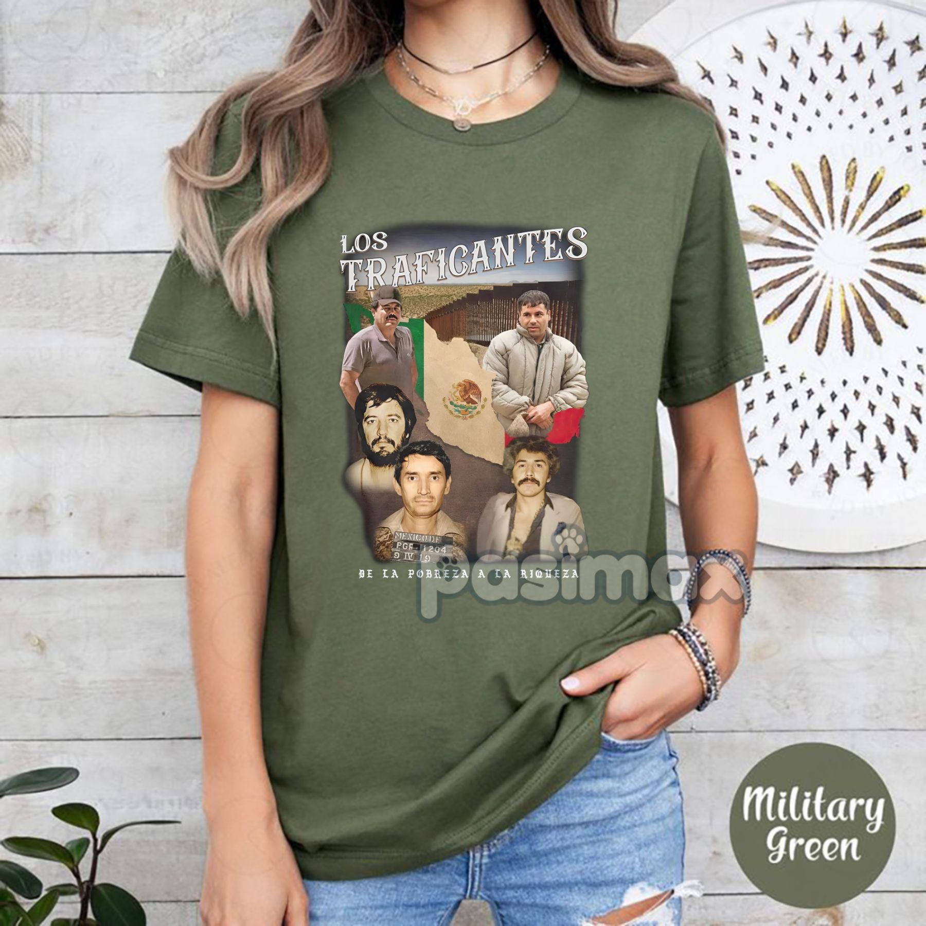 Pasimax "Los Traficantes" T-Shirt — lifestyle context