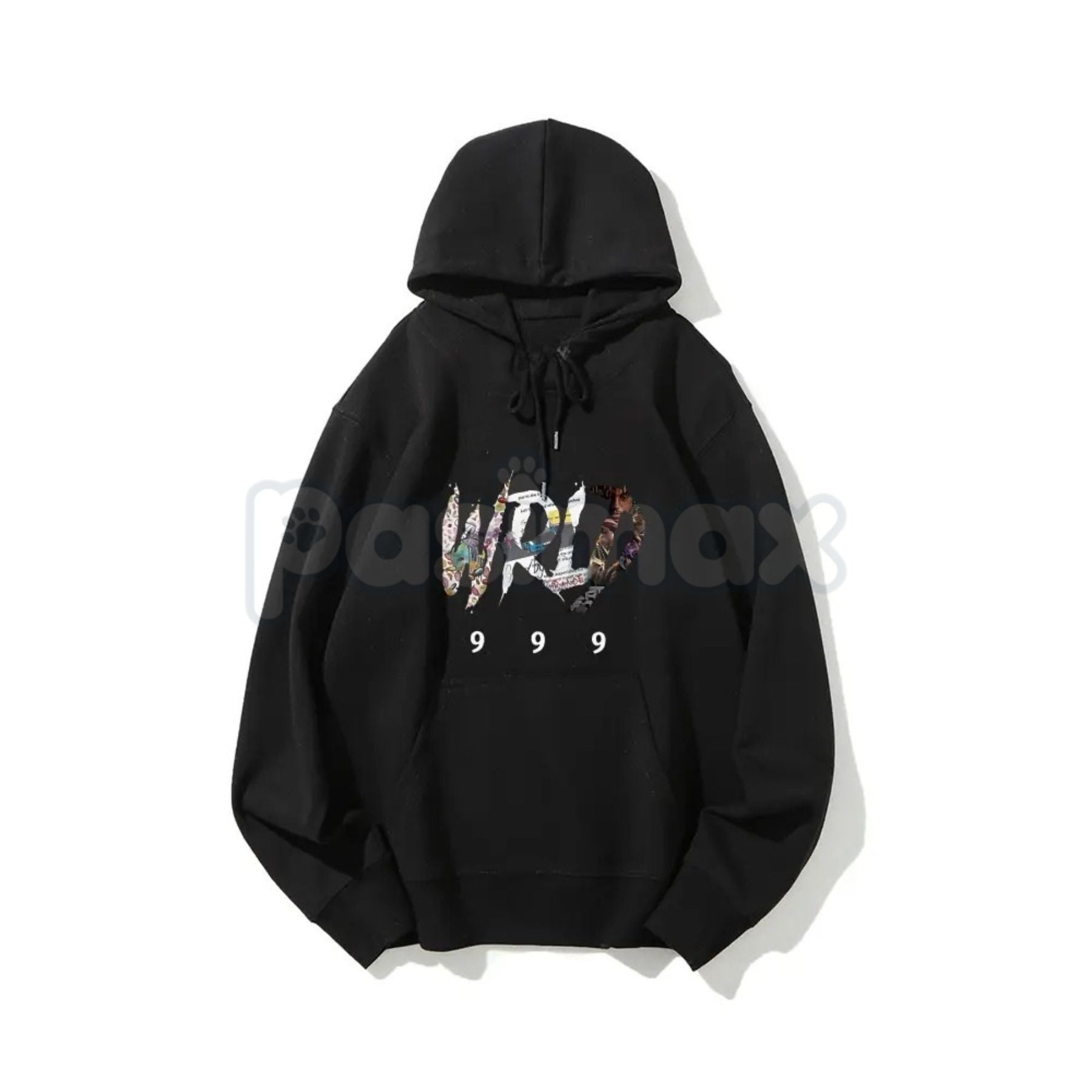 Pasimax Juice 999 Hip Hop Rapper Hoodie – Legends Never Die Concert Tour Pullover, Fan Merch & Streetwear, Unisex — side view