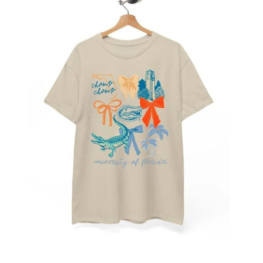 Pasimax Vintage Coquette NCAA College T-Shirt — side view