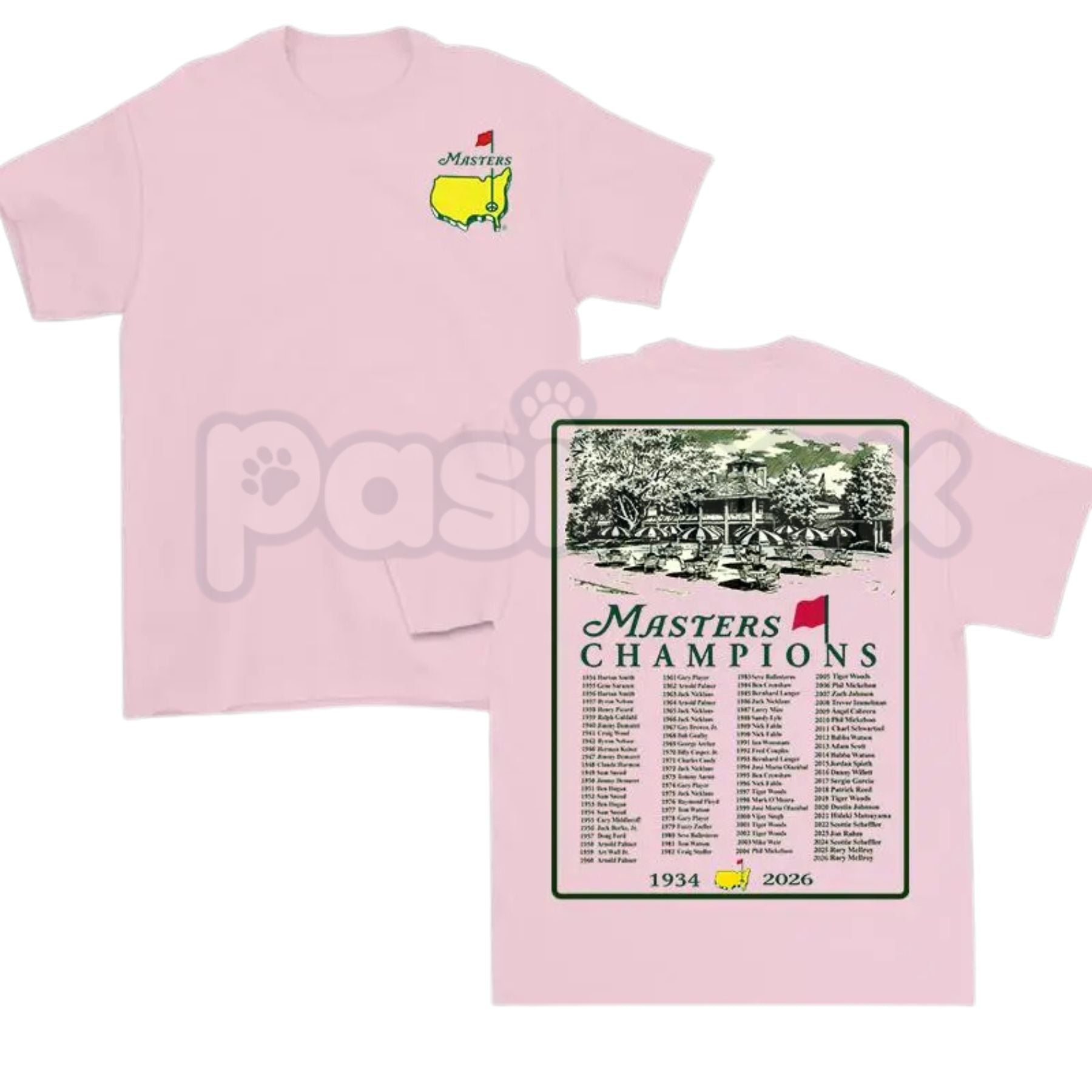 2026 Masters Tournament Augusta T-Shirt – 90th Masters Champions Graphic Tee, Premium 100% Cotton Golf Heritage Top, Soft Lived-In Heavyweight Augusta Commemorative Shirt, Made in USA