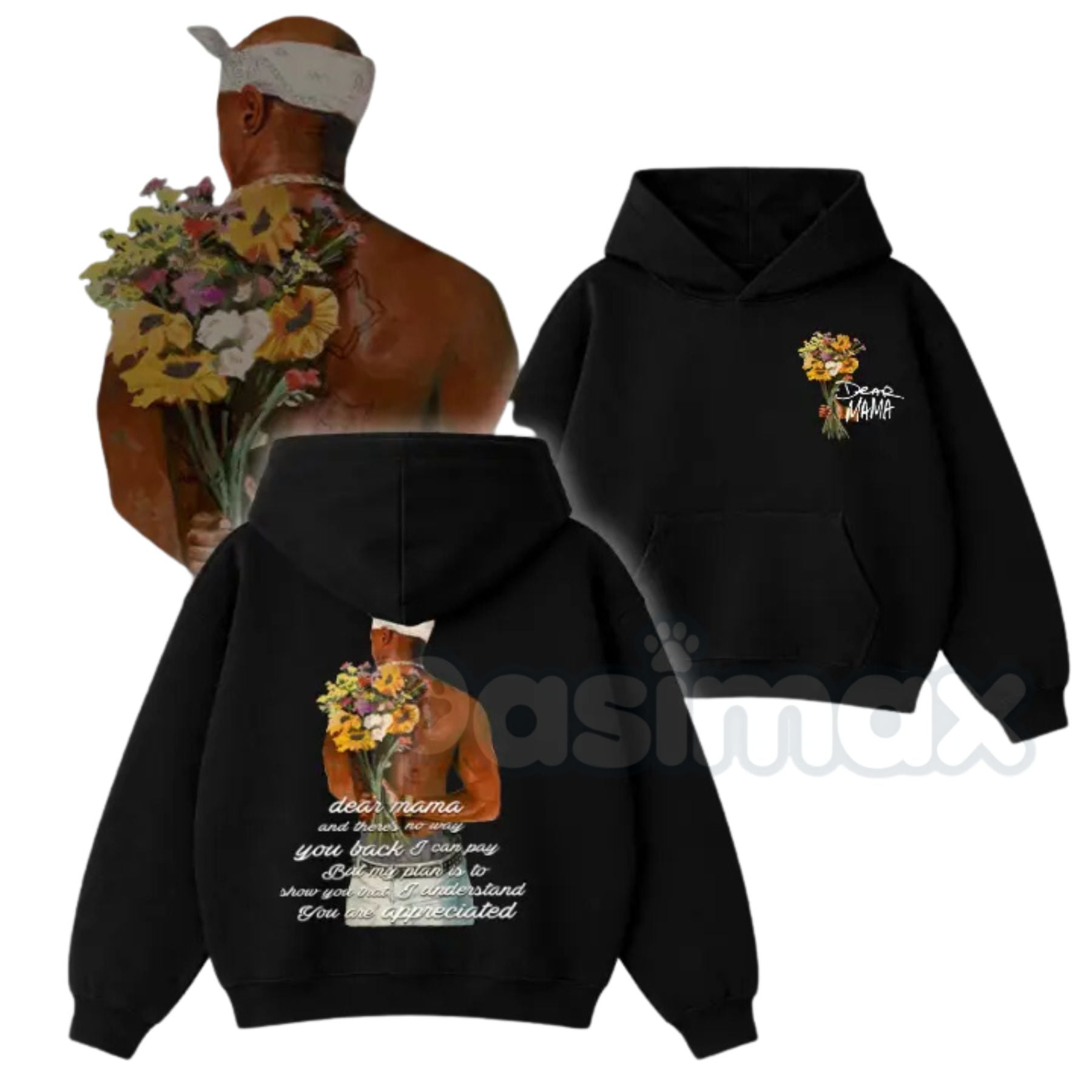 Signature Dear Mama Tupac Shirt – 2Pac "You Are Appreciated" Quote Hoodie & Hip-Hop Tribute Sweatshirt