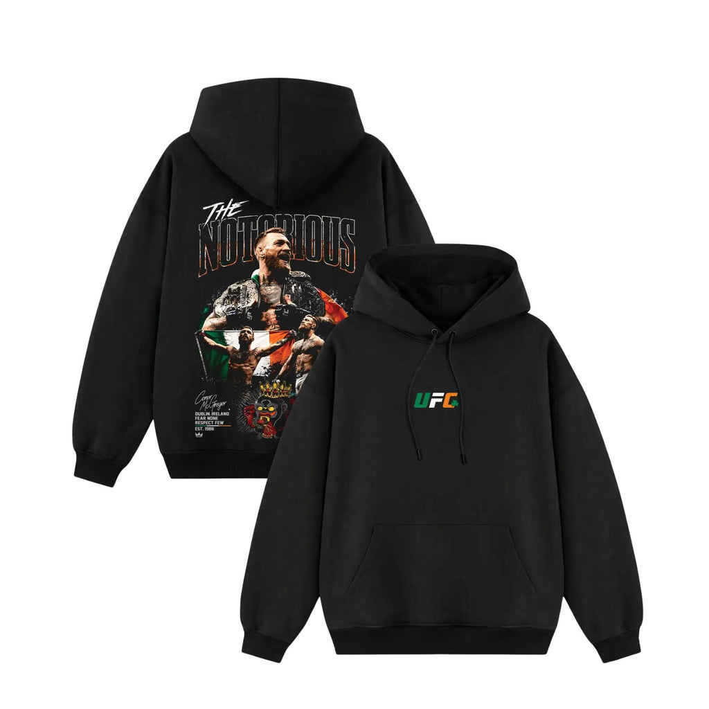 Men's UFC 329 Conor McGregor Black T-Shirt – The Notorious Retro MMA Fighter Fan Graphic Tee