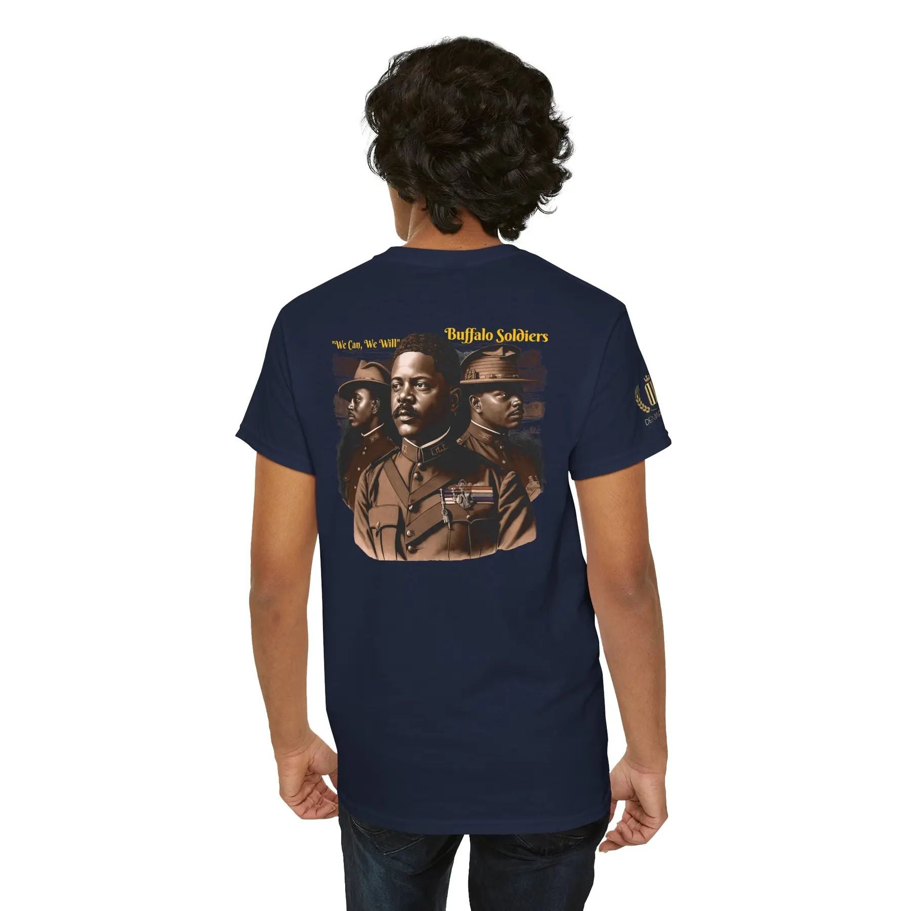 Pasimax Commemorative Buffalo Soldiers T-Shirt — side view