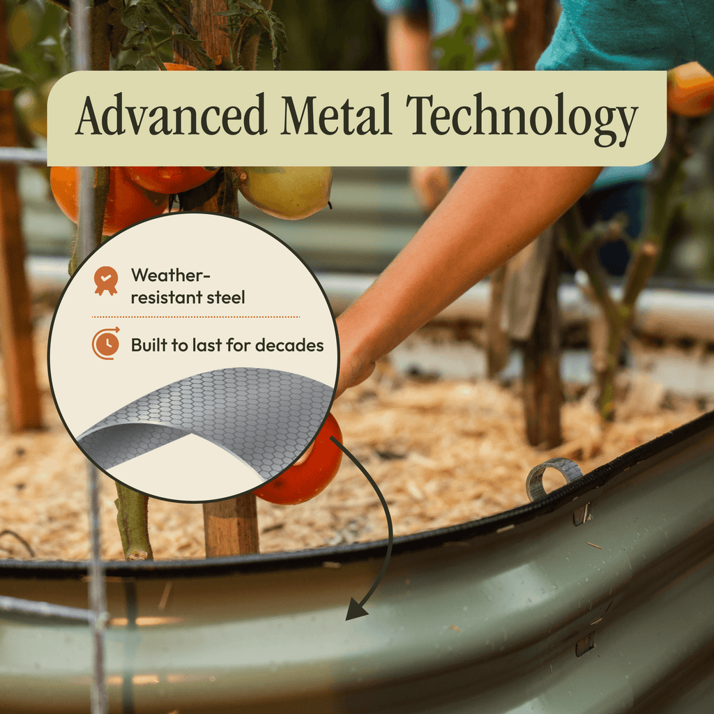 Gro-Rite "No Tools Needed" Premium Metal Raised Garden Bed Kit – Gro-Rite Garden Global LLC, view 11