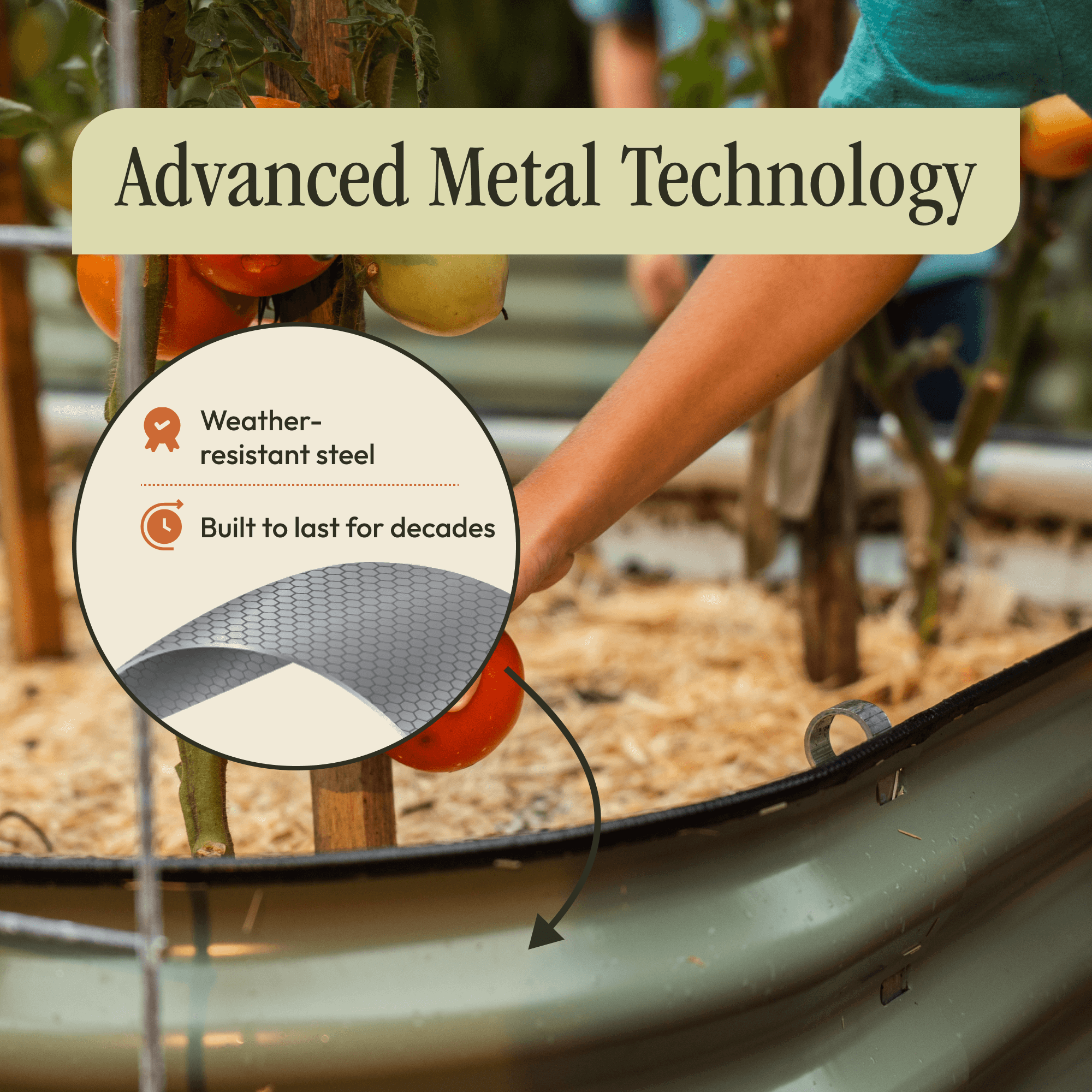 Gro-Rite "No Tools Needed" Premium Metal Raised Garden Bed Kit – Gro-Rite Garden Global LLC, view 11