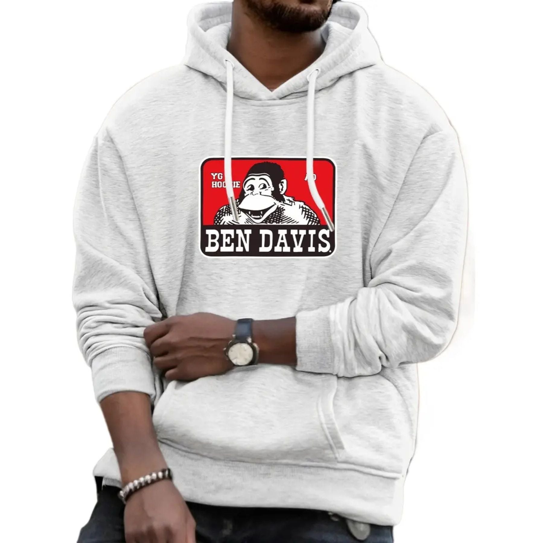 Pasimax Ben Davis Men's Casual Hoodie — side view