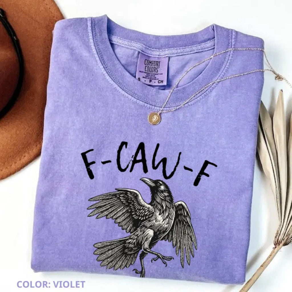 Pasimax Comfort Colors F-Caw-F T-Shirt — side view