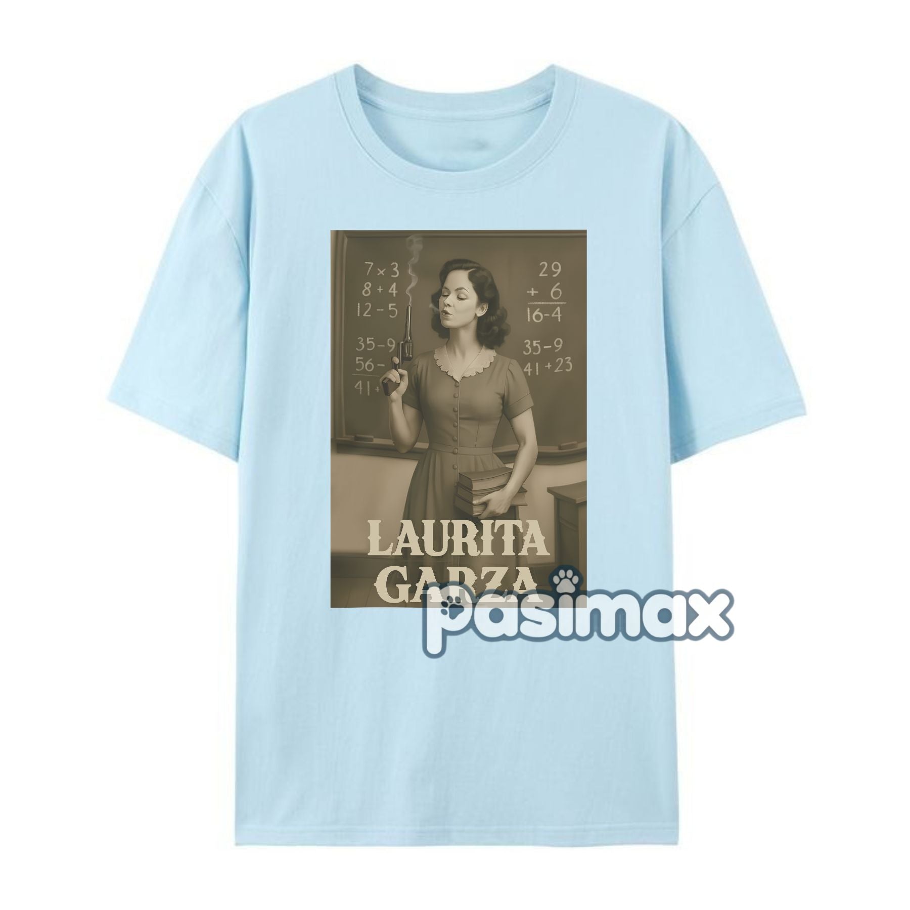 Pasimax "La Maestra de la Escuela" T-shirt — side view