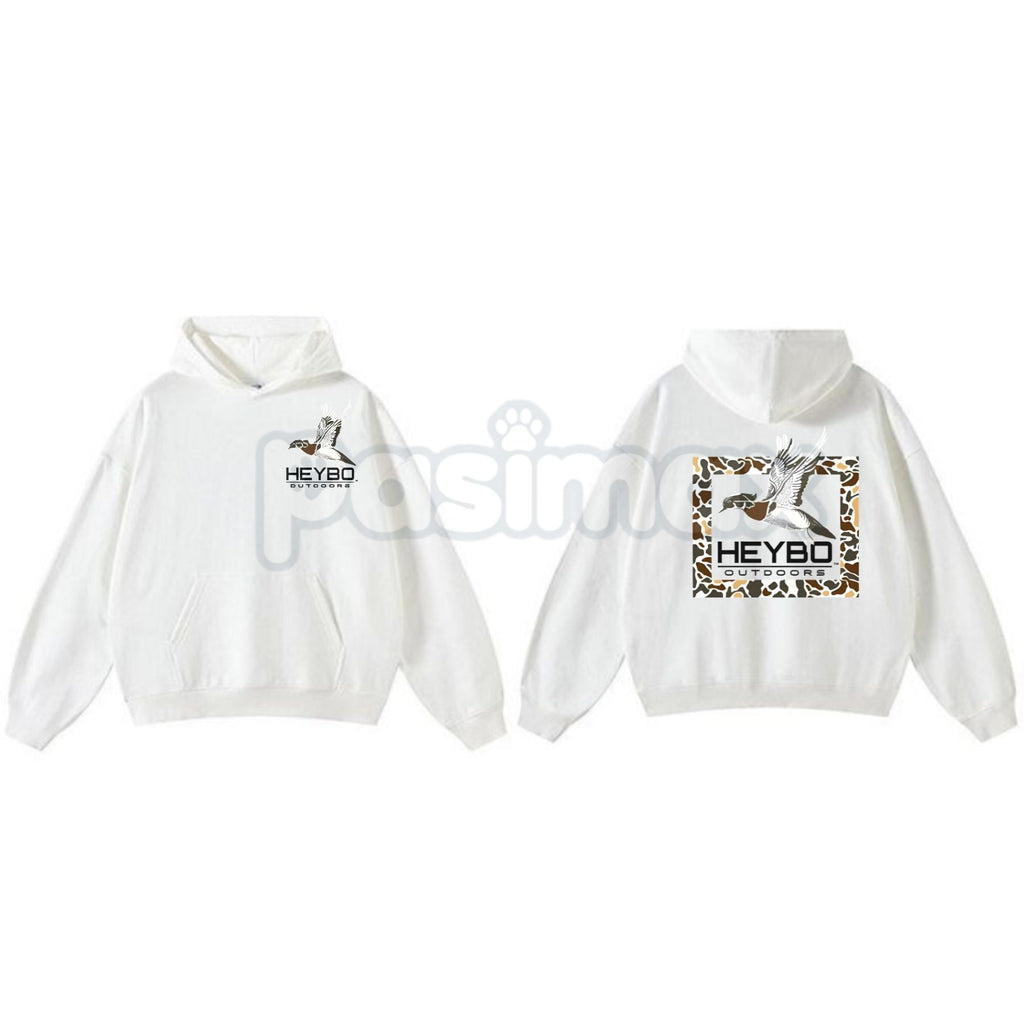 Pasimax Heybo Outdoors Hoodie – Classic Hunting & Fishing Apparel Pullover, Essential Active Lifestyle Gear, Unisex — side vi