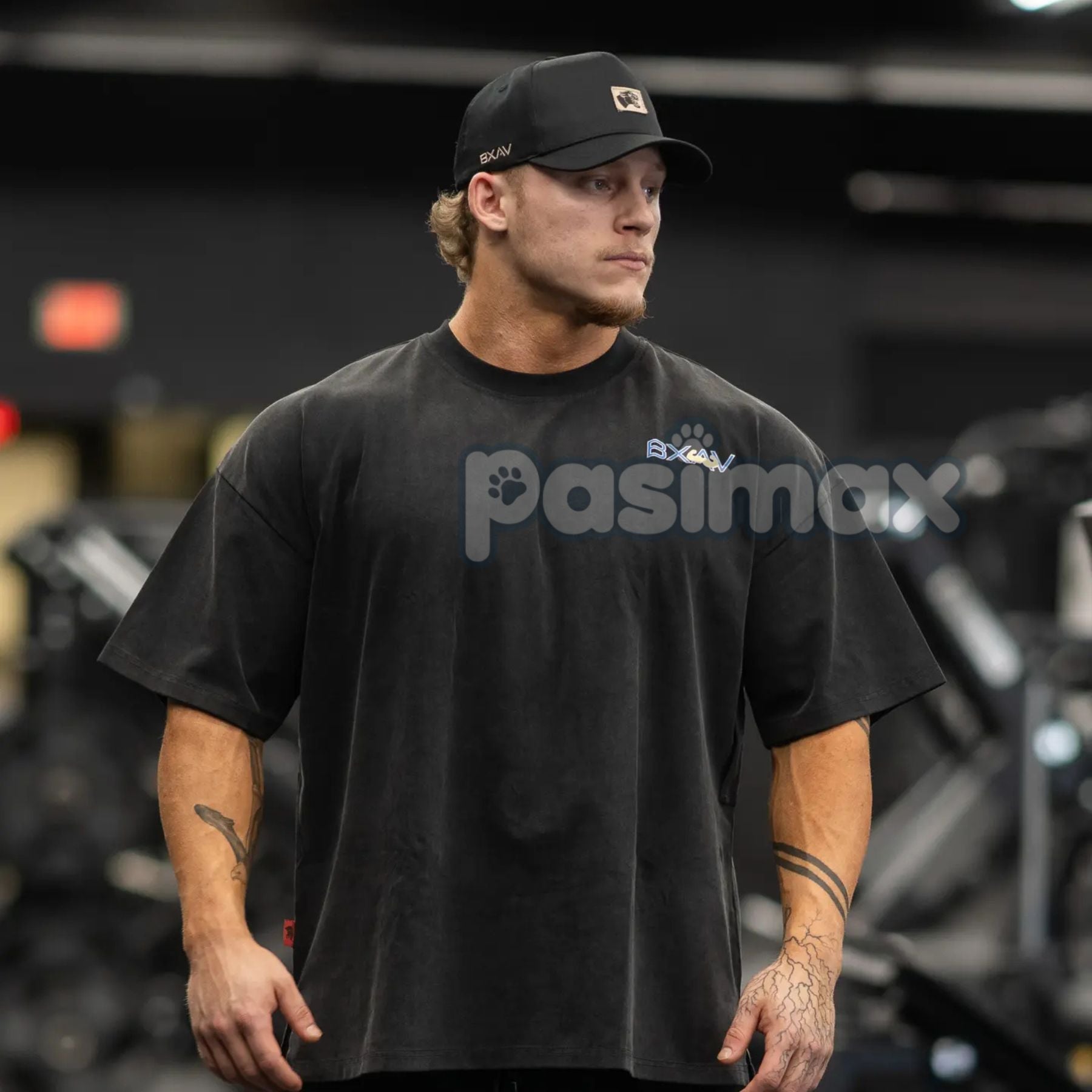 Pasimax Scotty K Signature Oversize Tee — side view