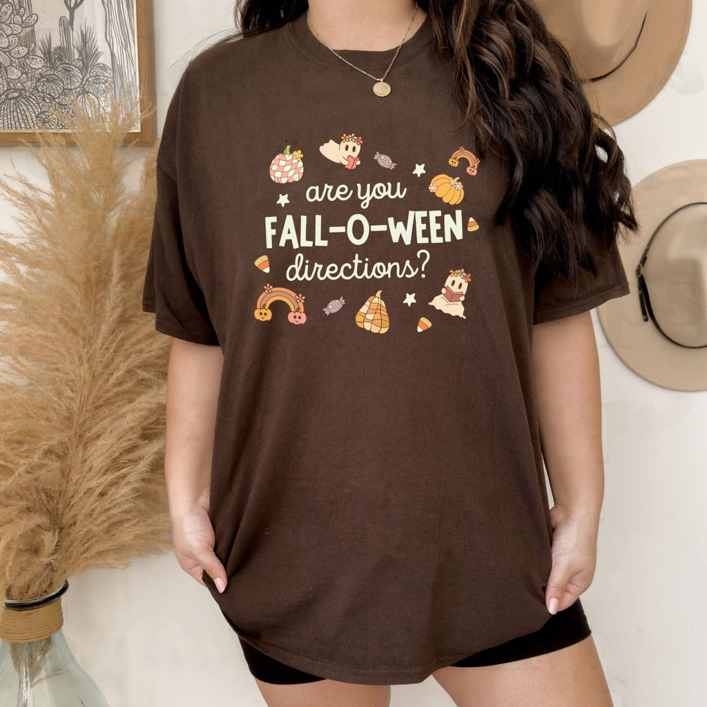 Pasimax "Are You Fall-O-Ween Directions?" Shirt — side view