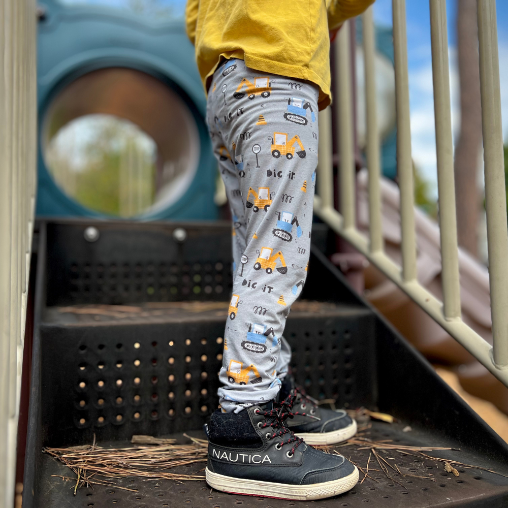 bumblitostore Bamboo Leggings in Dig It — main product shot