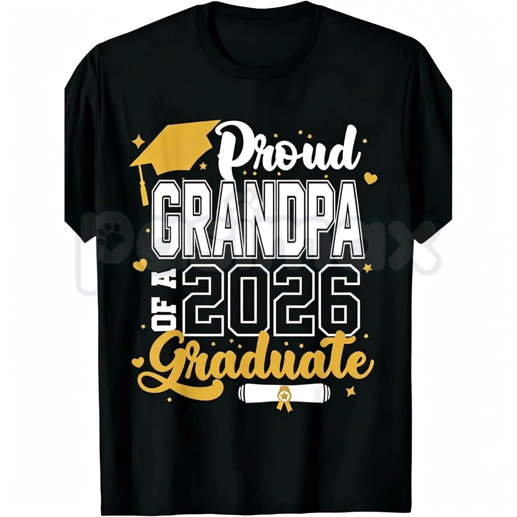 Class of 2026 Graduate "Proud Mom" T-Shirt – Senior 2025-2026 Graduation Design, Premium 100% Cotton Unisex Milestone Top, Soft Lived-In Heavyweight High School & College Fan Shirt, Made in USA