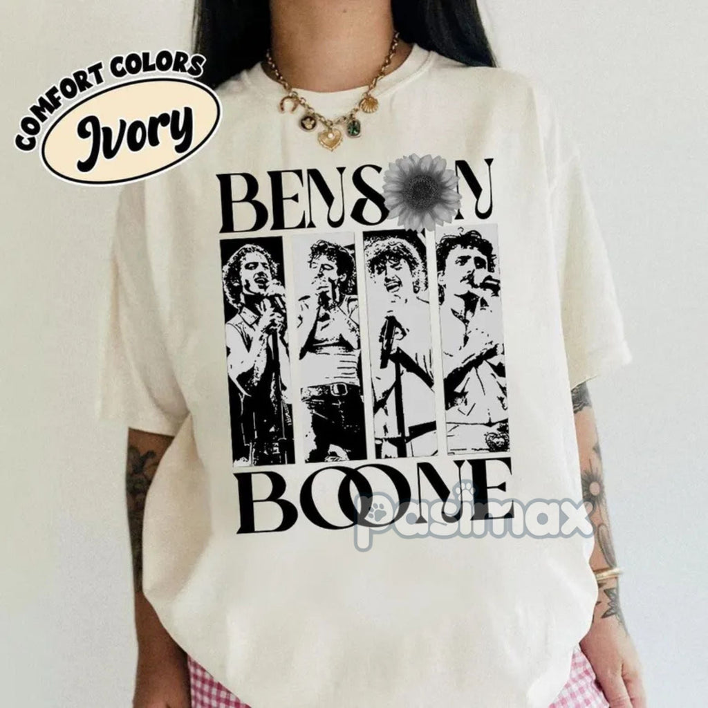 Pasimax Comfort Colors Benson Boone Shirt — side view
