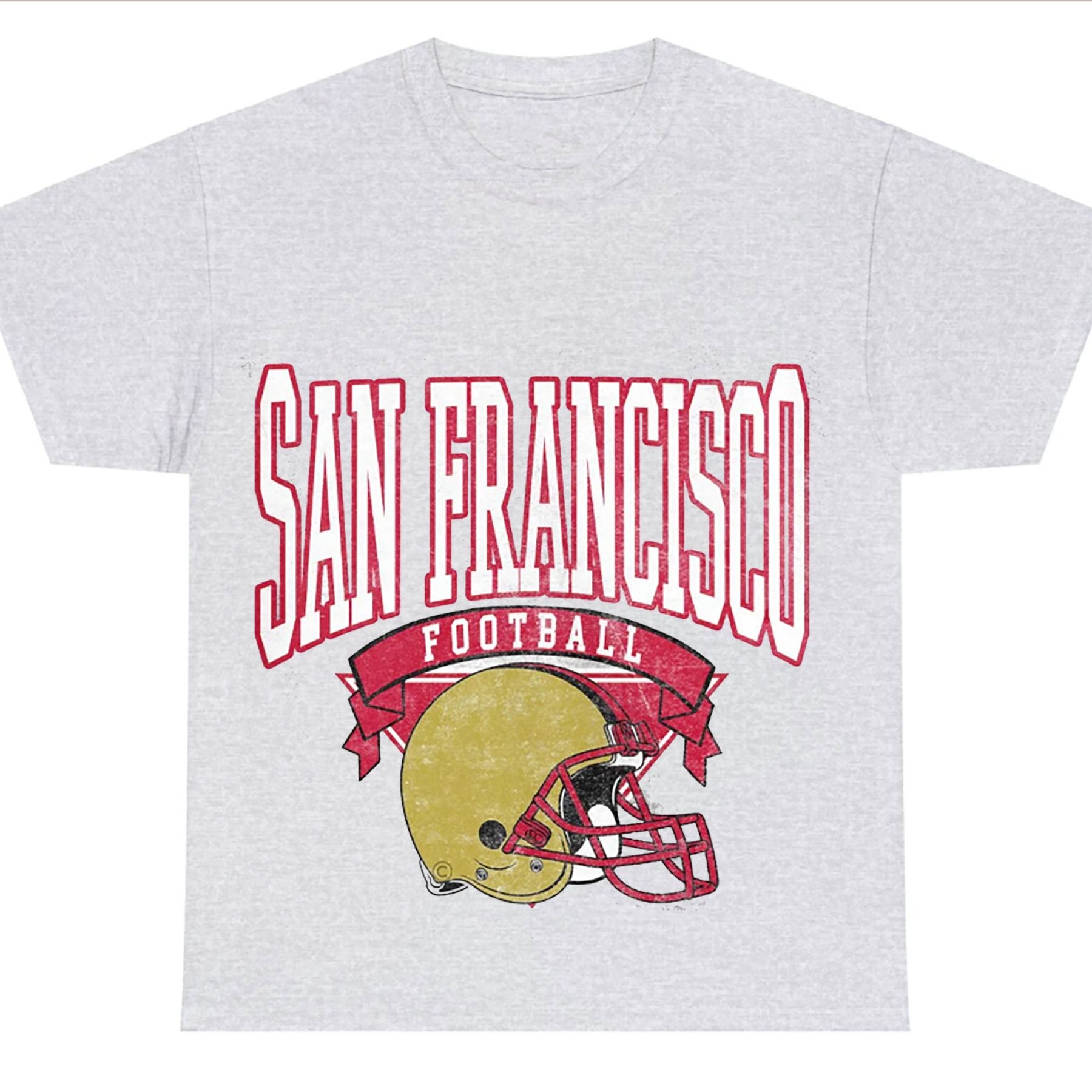 Pasimax Football Fan Graphic T-Shirt - Customizable Team Apparel — detail close-up