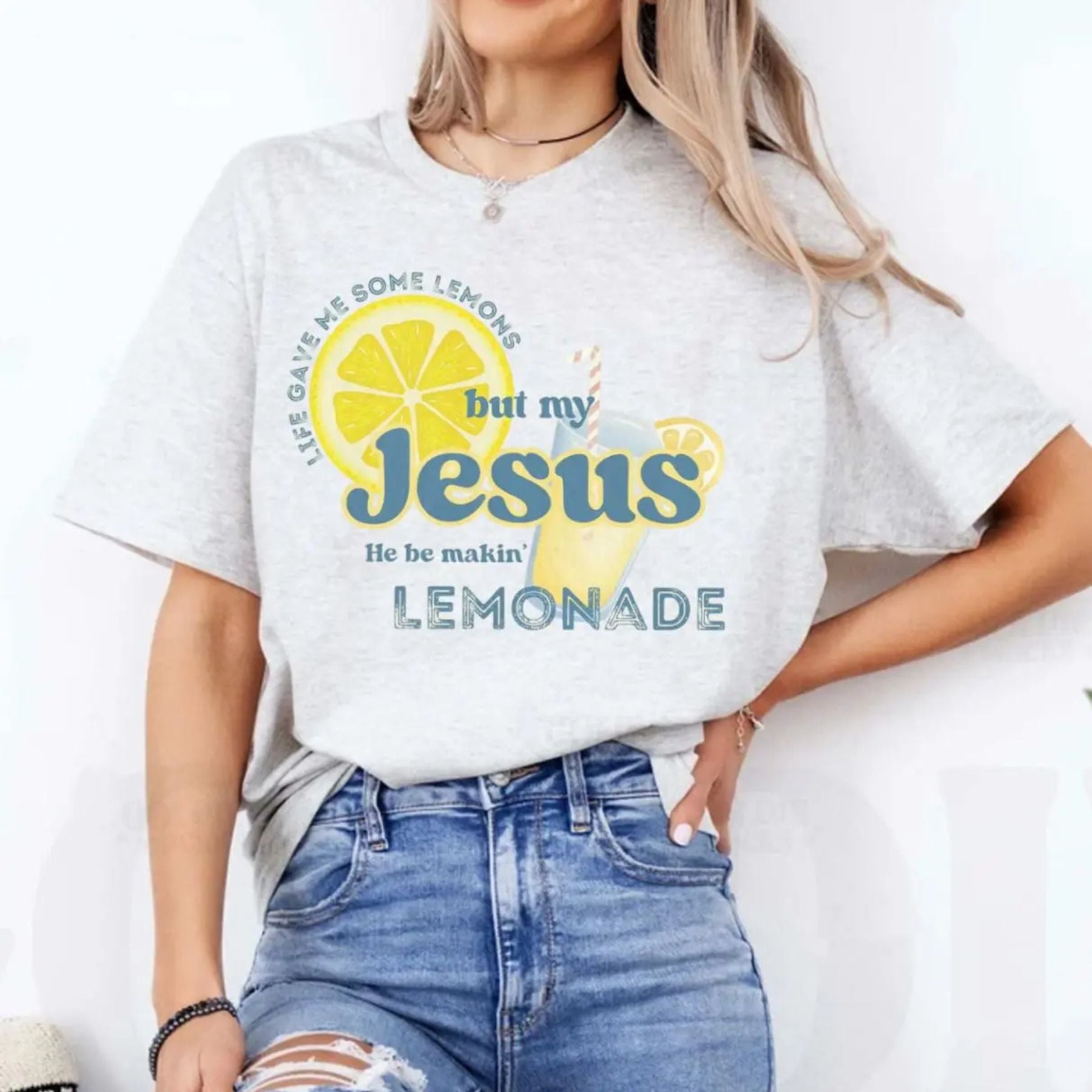 Pasimax Inspirational Christian Shirt — side view