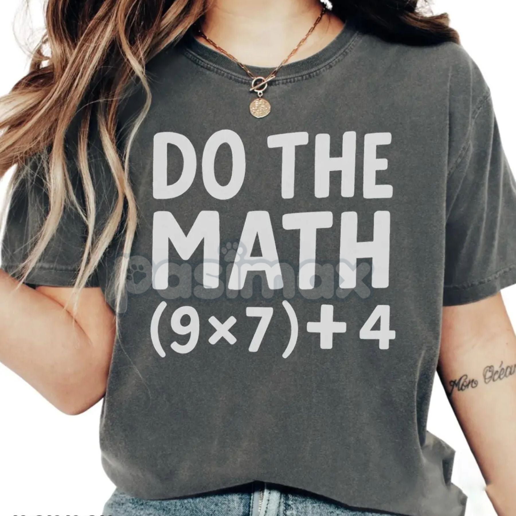 Pasimax Comfort Colors® Vintage Math Meme T-Shirt – '67 Problem Solver' Funny Teacher Shirt, Retro Classroom Humor Gift — sid
