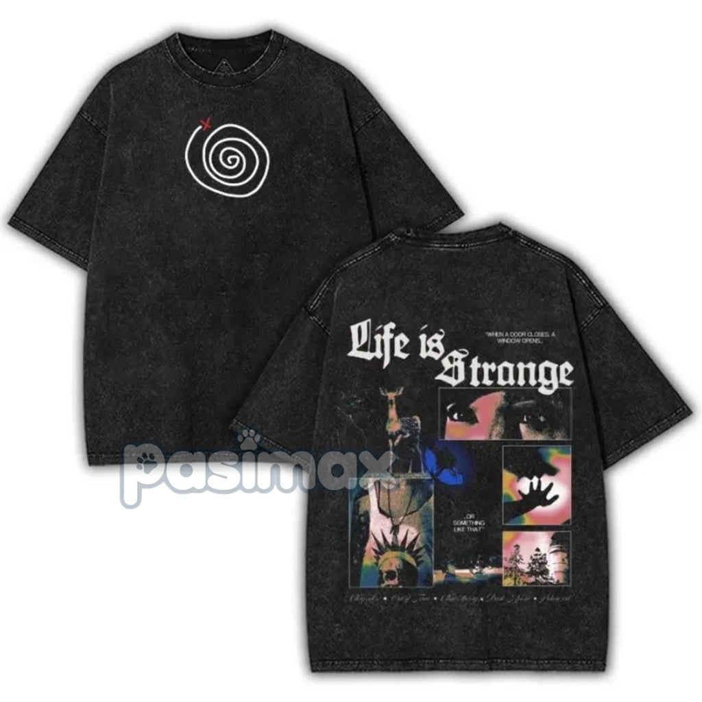 Pasimax Life is Strange Washed T-Shirt — side view