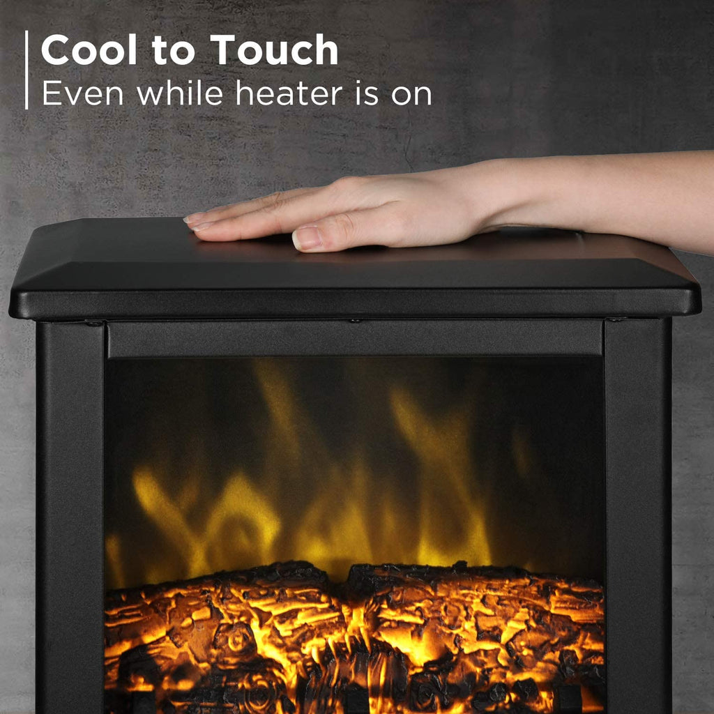 (Open Box) Suburbs TS17 Electric Fireplace Stove – TURBRO, view 4