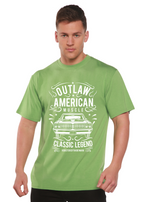 Spun Bamboo Outlaw American Muscle Spun Bamboo® Men's Bamboo Viscose/Organic Cotton Short Sleeve Graphic T-Shirt — alternativ